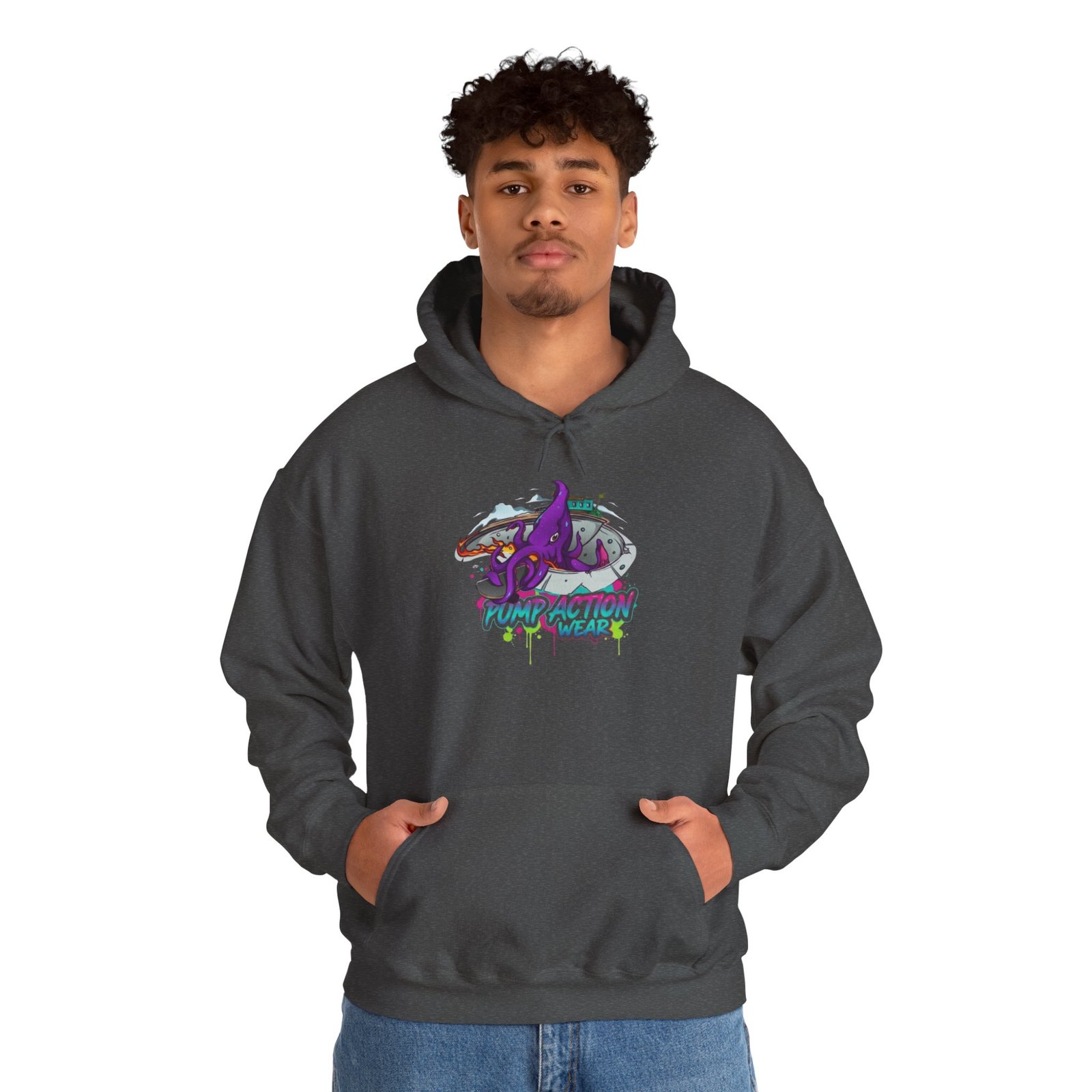 Pump Action Wear Hoodie 01 — Pullover - Image 35