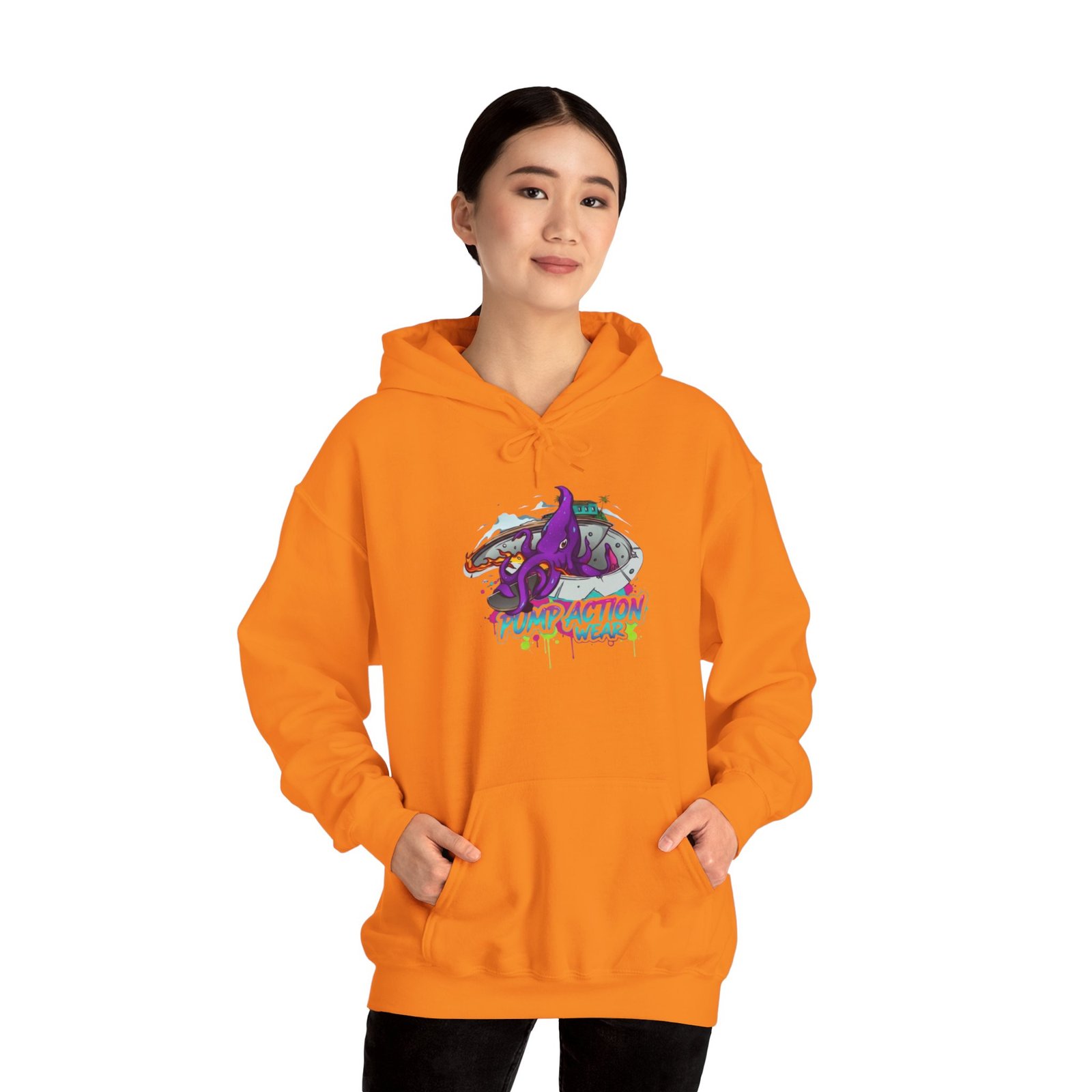 Pump Action Wear Hoodie 01 — Pullover - Image 6