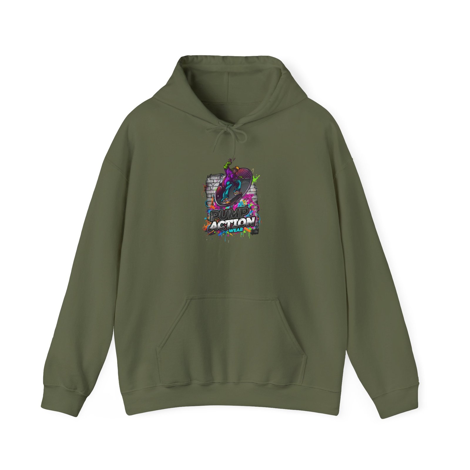 Copy of Pump Action Wear Hoodie — Vintage Gunshop Logo Pullover - Image 17