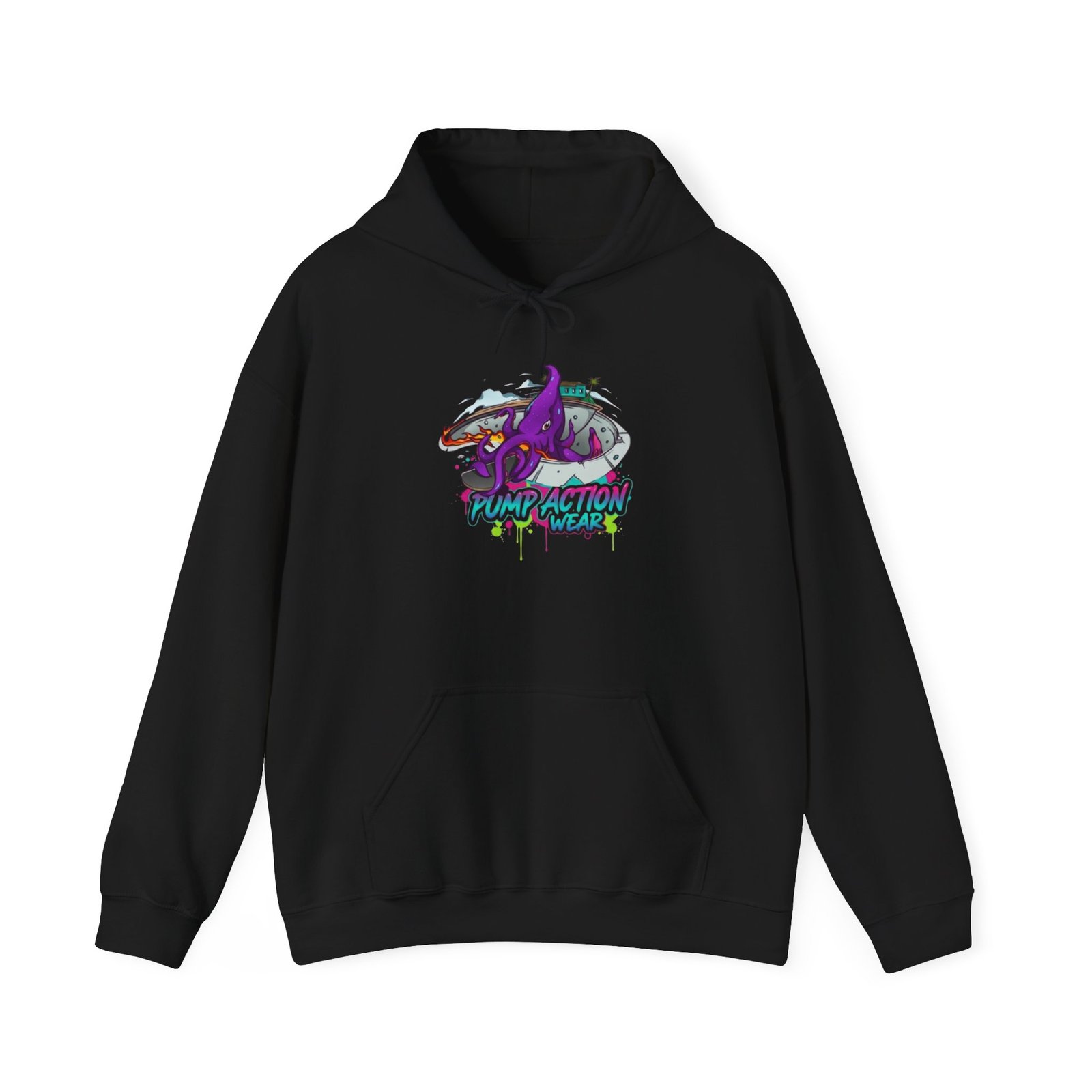 Pump Action Wear Hoodie 01 — Pullover