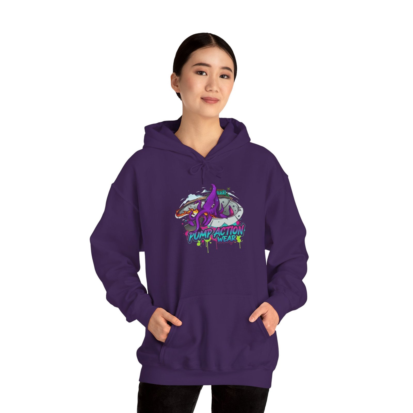 Pump Action Wear Hoodie 01 — Pullover - Image 50