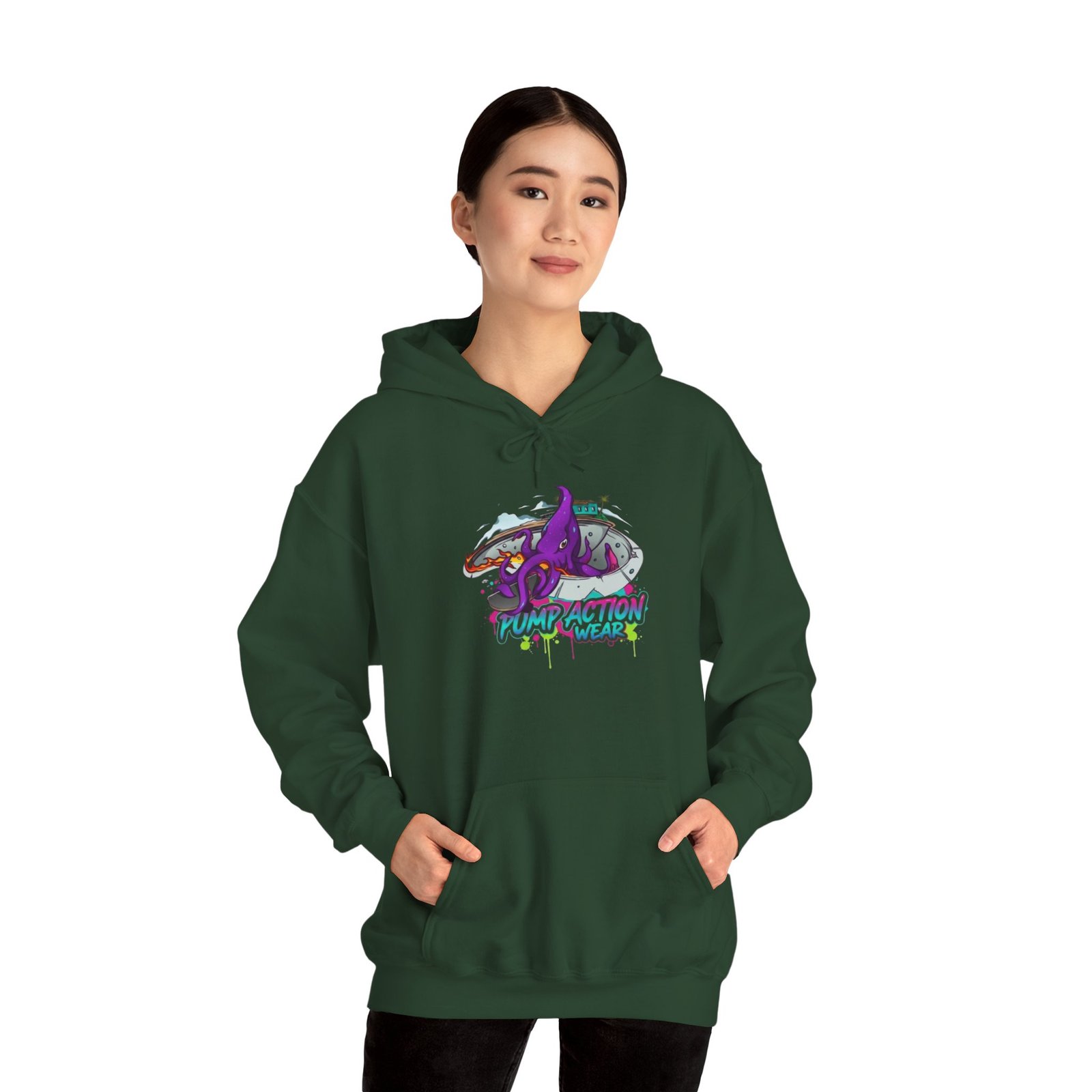 Pump Action Wear Hoodie 01 — Pullover - Image 22