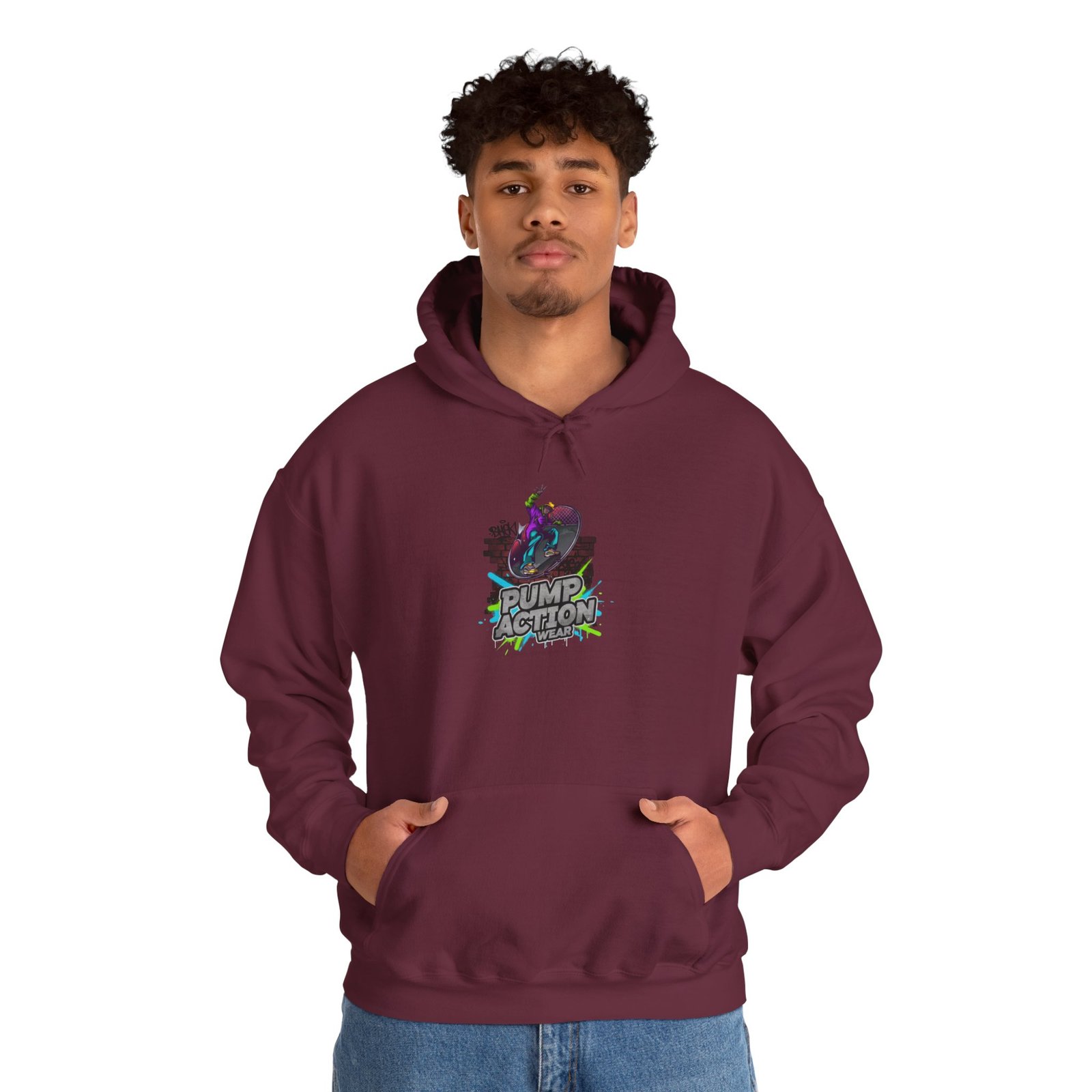 Pump Action Wear Hoodie 03 — Pullover - Image 11