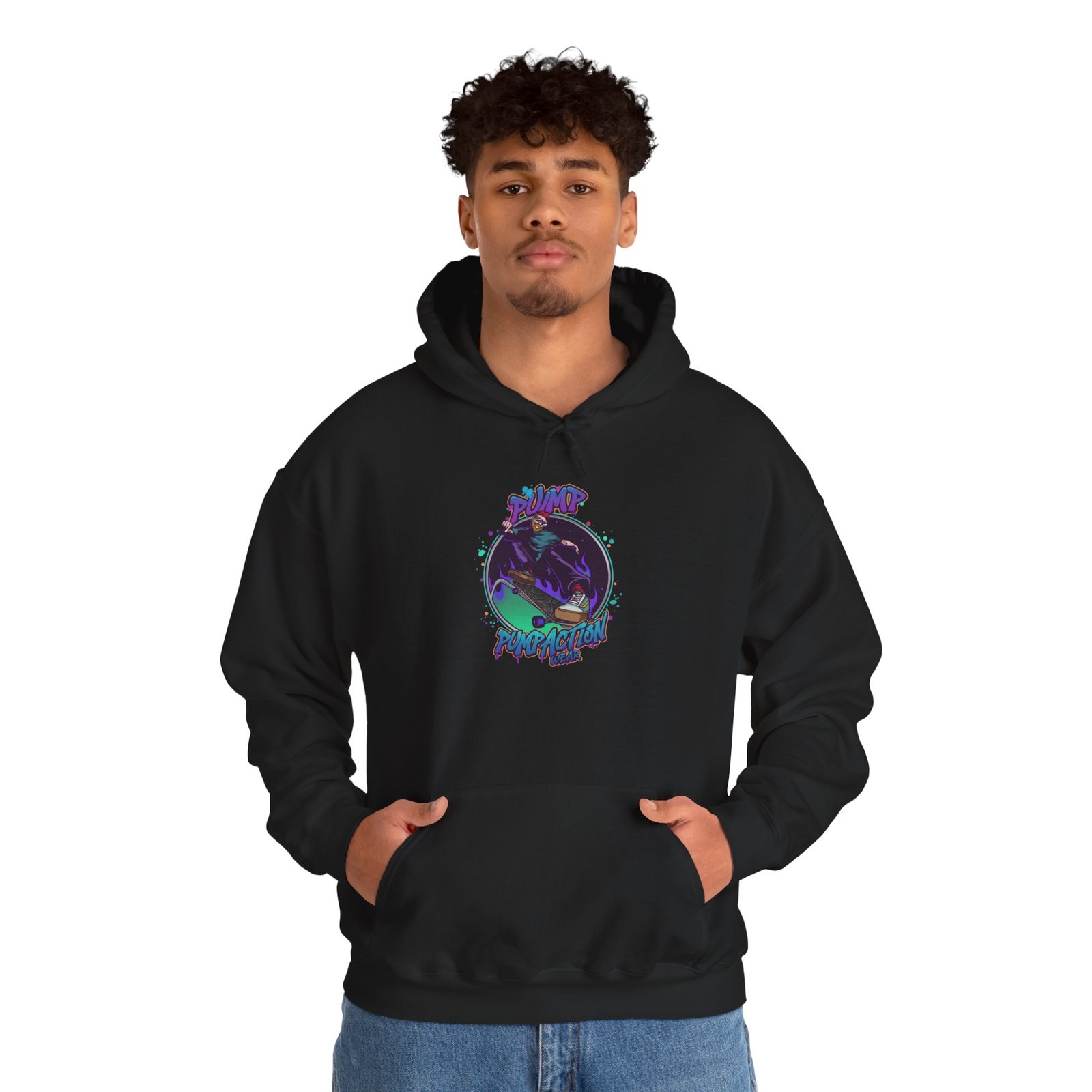 Pump Action Wear Hoodie 04 — Pullover - Image 3