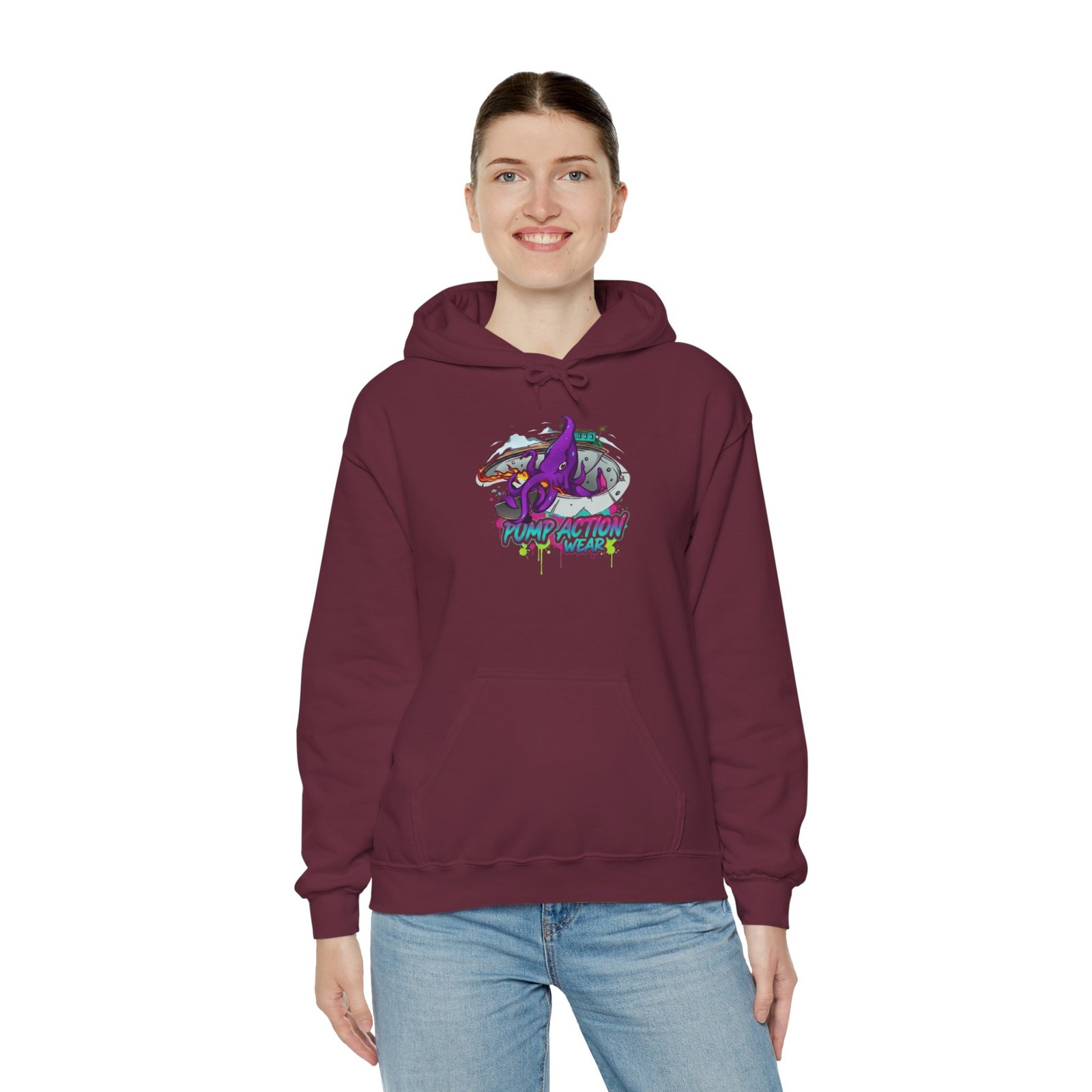 Pump Action Wear Hoodie 01 — Pullover - Image 12
