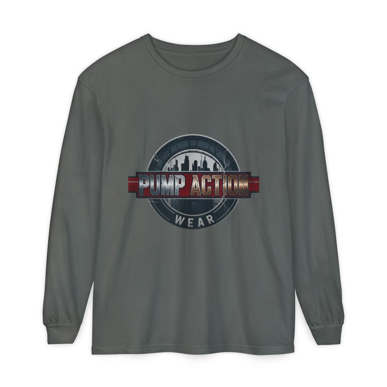 Pump Action Logo Long Sleeve Tee - Image 29