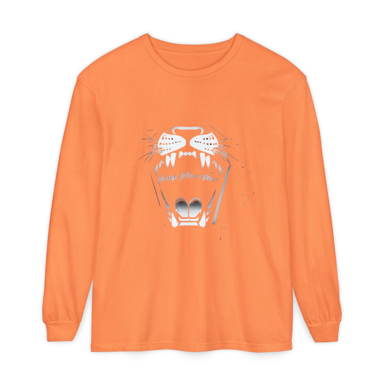 Long Sleeve T‑Shirt — Minimal Tiger Face Graphic - Image 5