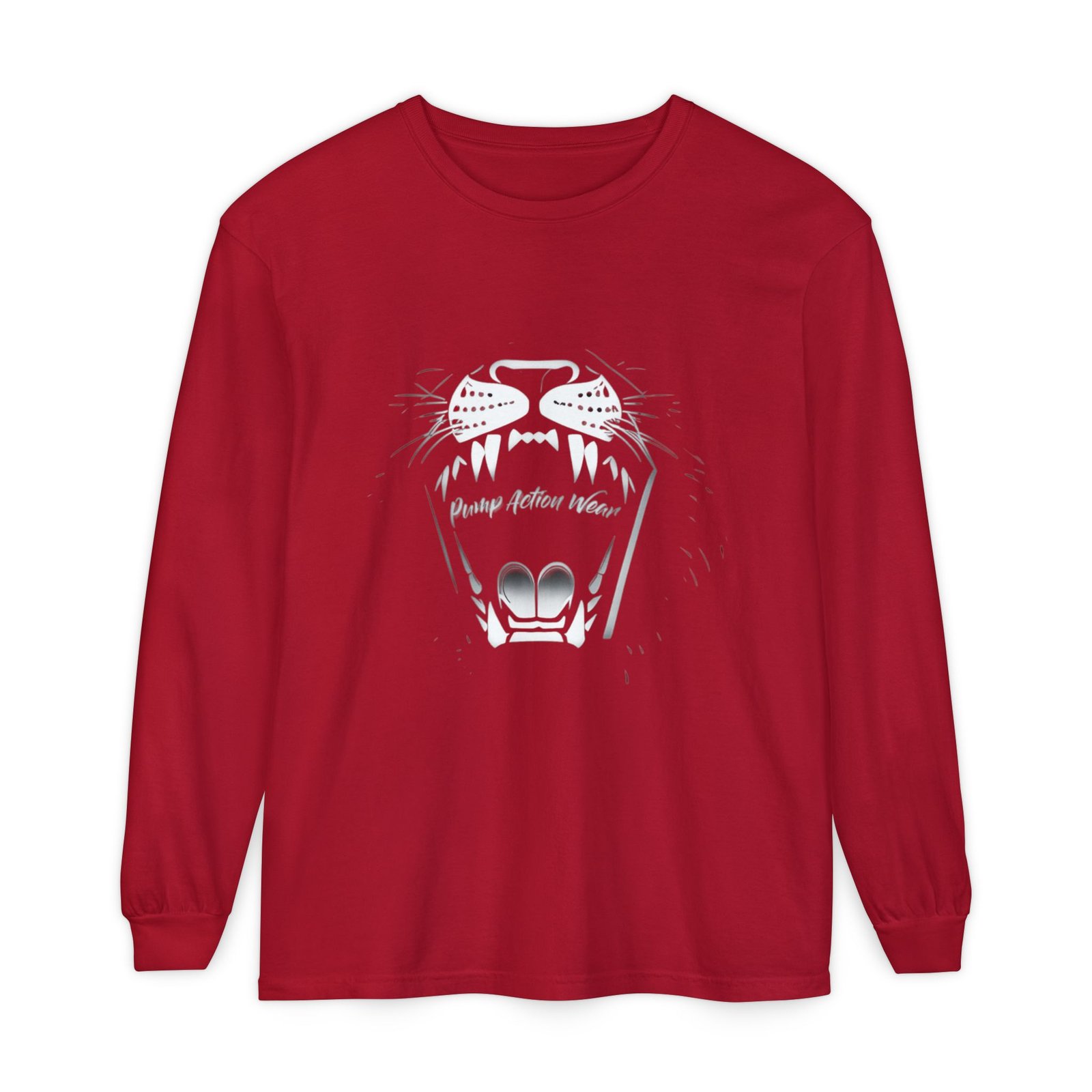 Long Sleeve T‑Shirt — Minimal Tiger Face Graphic - Image 65