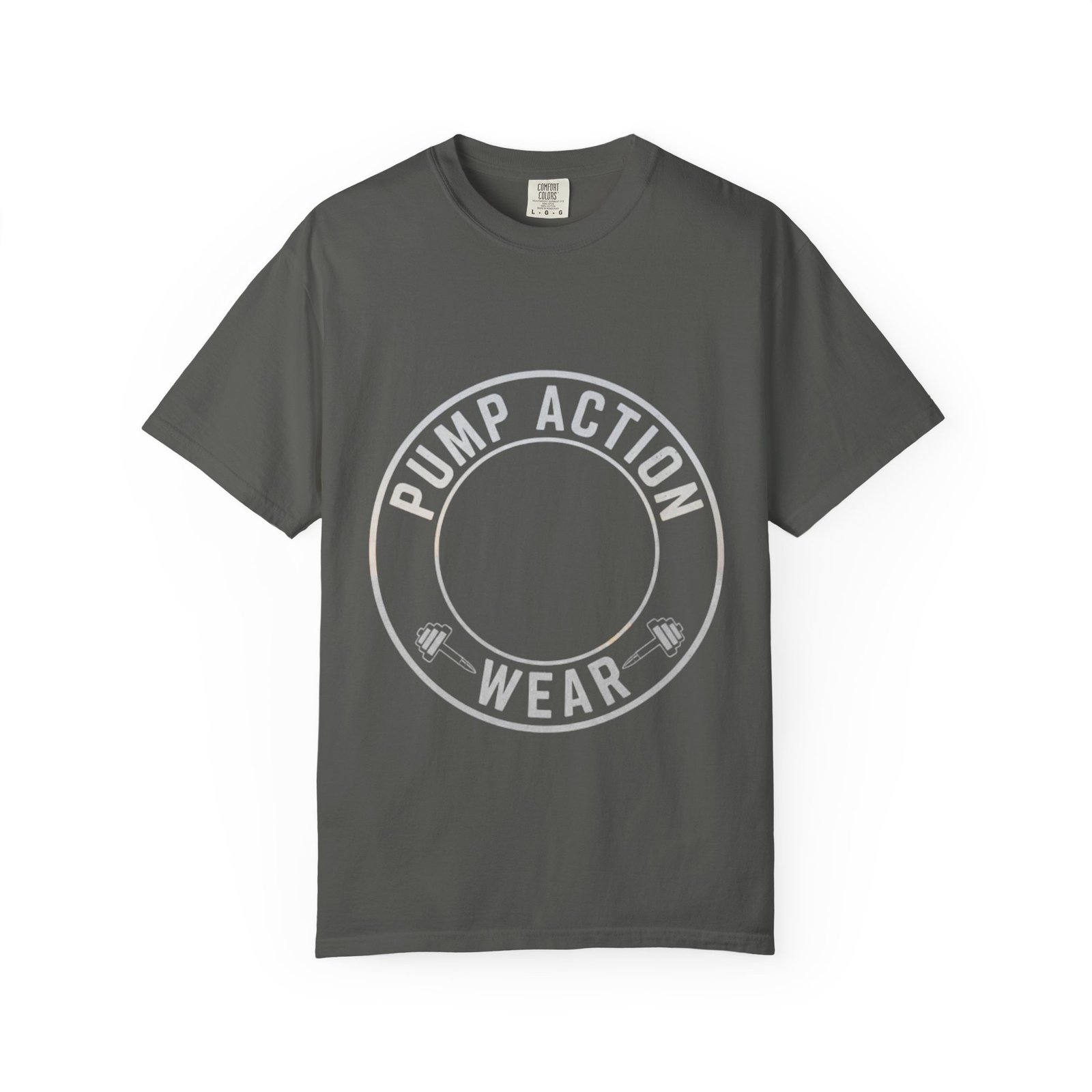 Pump Action Wear T‑Shirt — Vintage Crest Graphic Tee - Image 17