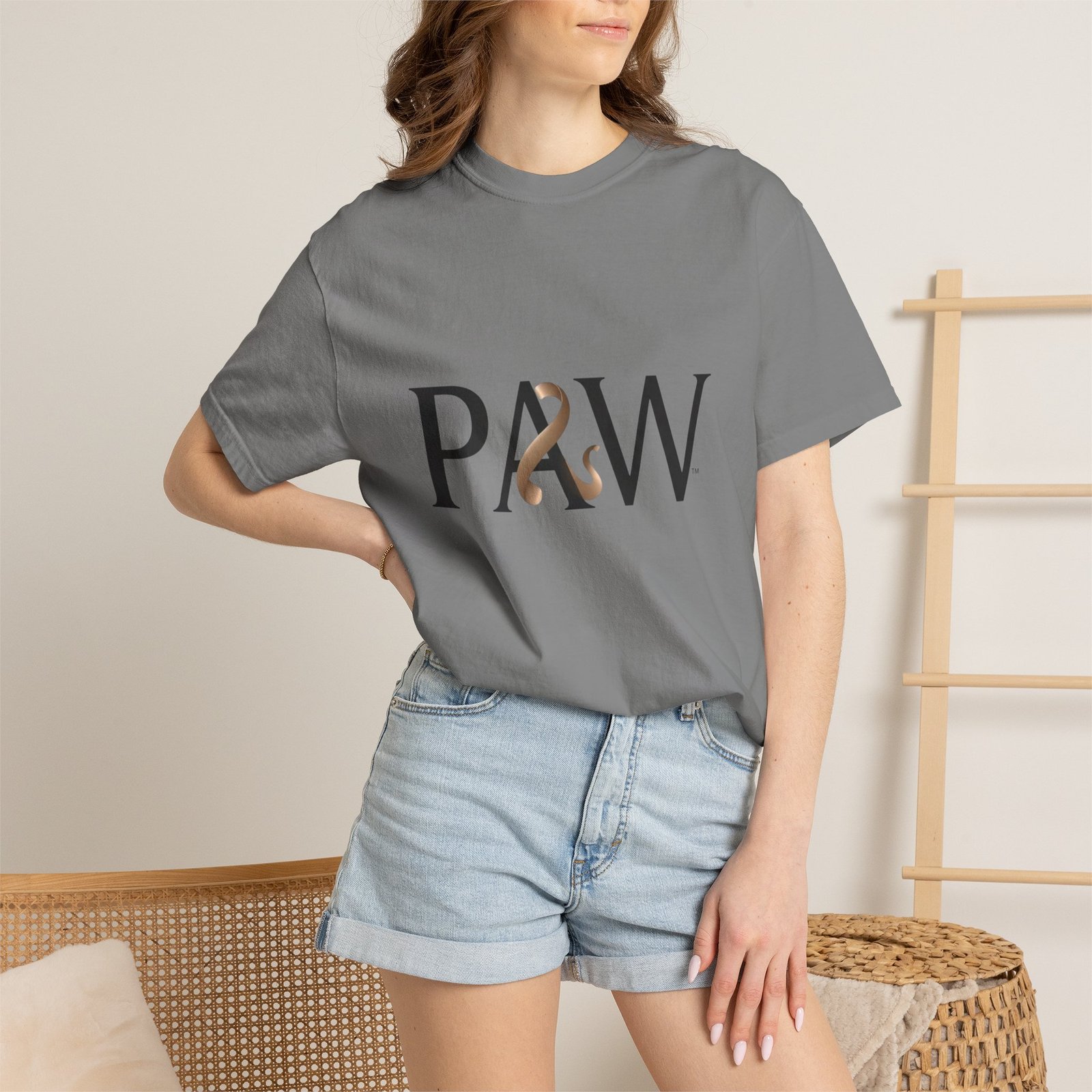 PAW Graphic T-Shirt — Stylish Animal Print Ampersand Tee for Pet Lovers - Image 24