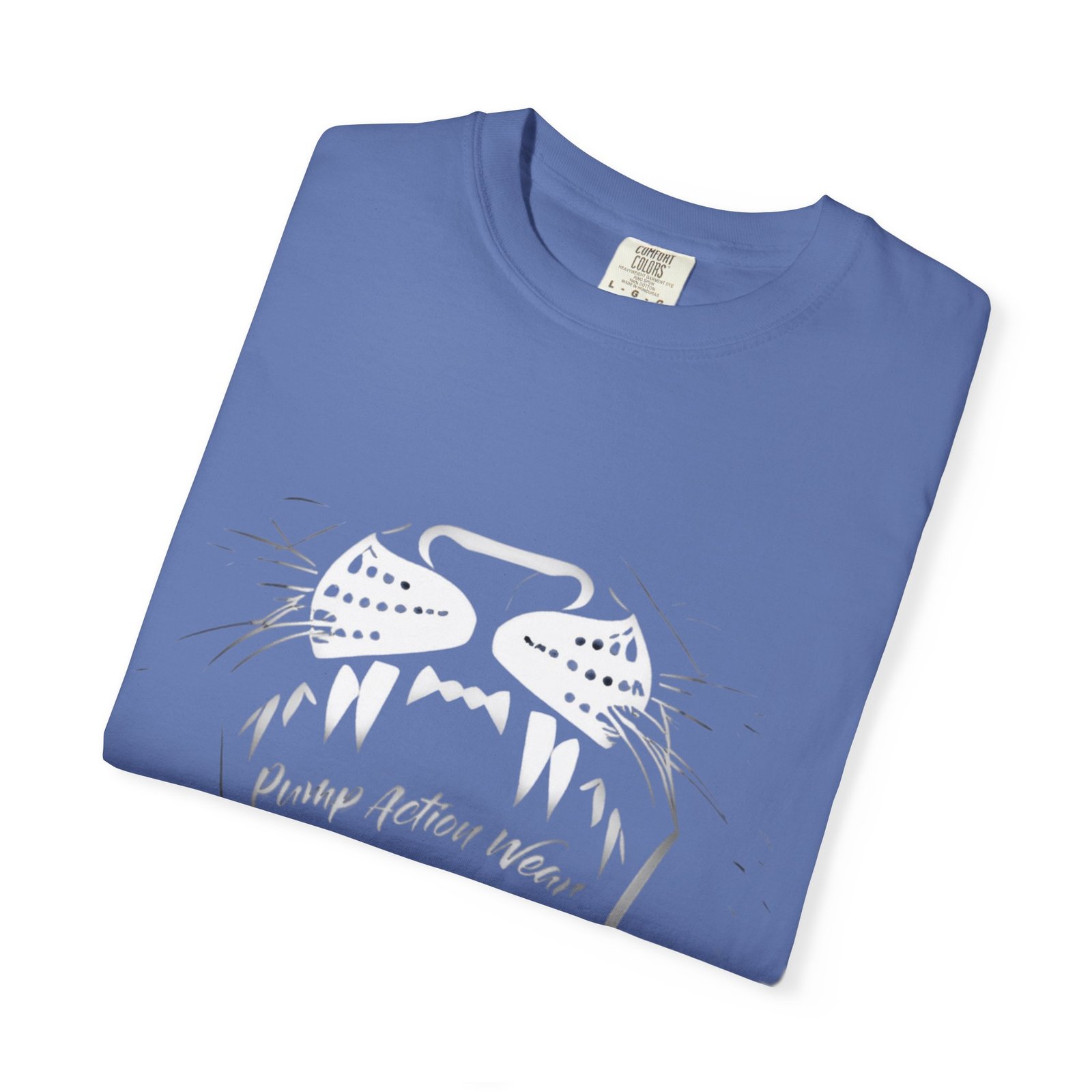 Cat Jaw Graphic T-Shirt — 'Please Afford Meow' Minimalist Cat Face Tee - Image 31