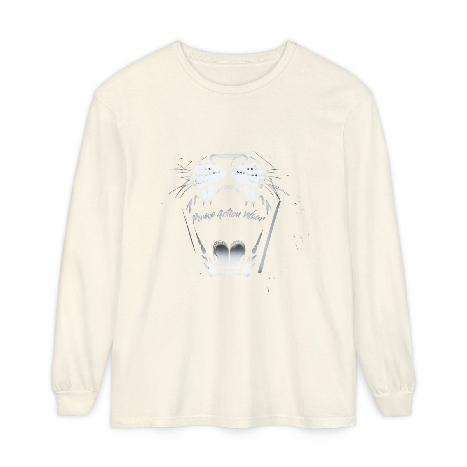 Long Sleeve T‑Shirt — Minimal Tiger Face Graphic - Image 17