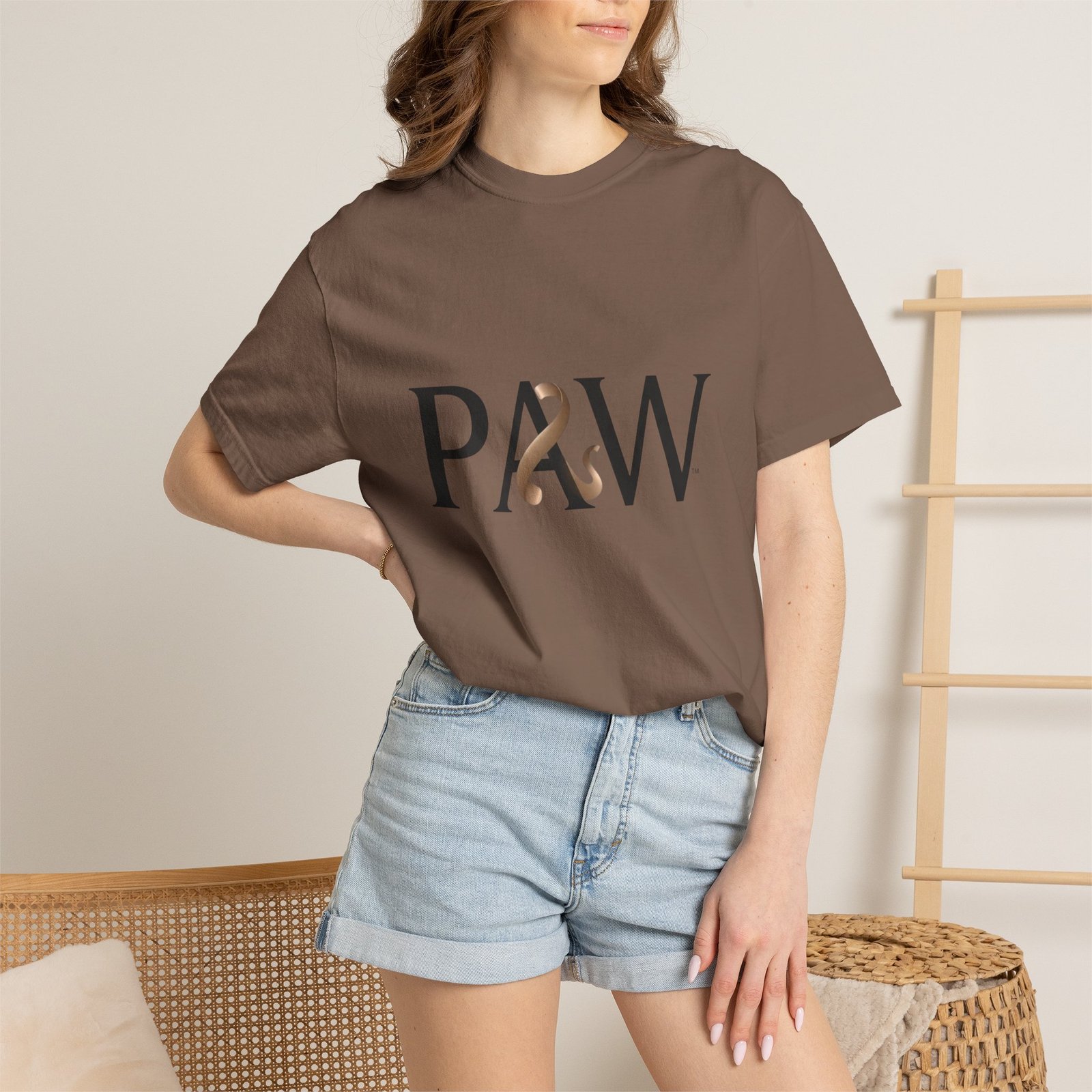 PAW Graphic T-Shirt — Stylish Animal Print Ampersand Tee for Pet Lovers - Image 16