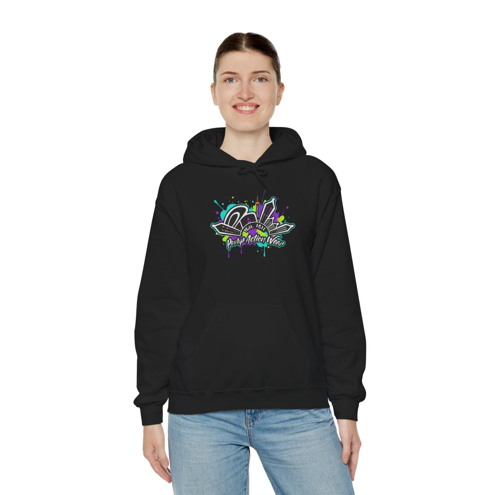 Pump Action Wear Hoodie 13 — Pullover - Image 4