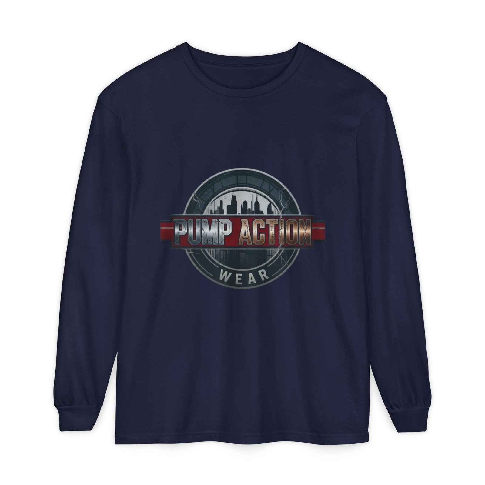 Pump Action Logo Long Sleeve Tee - Image 65