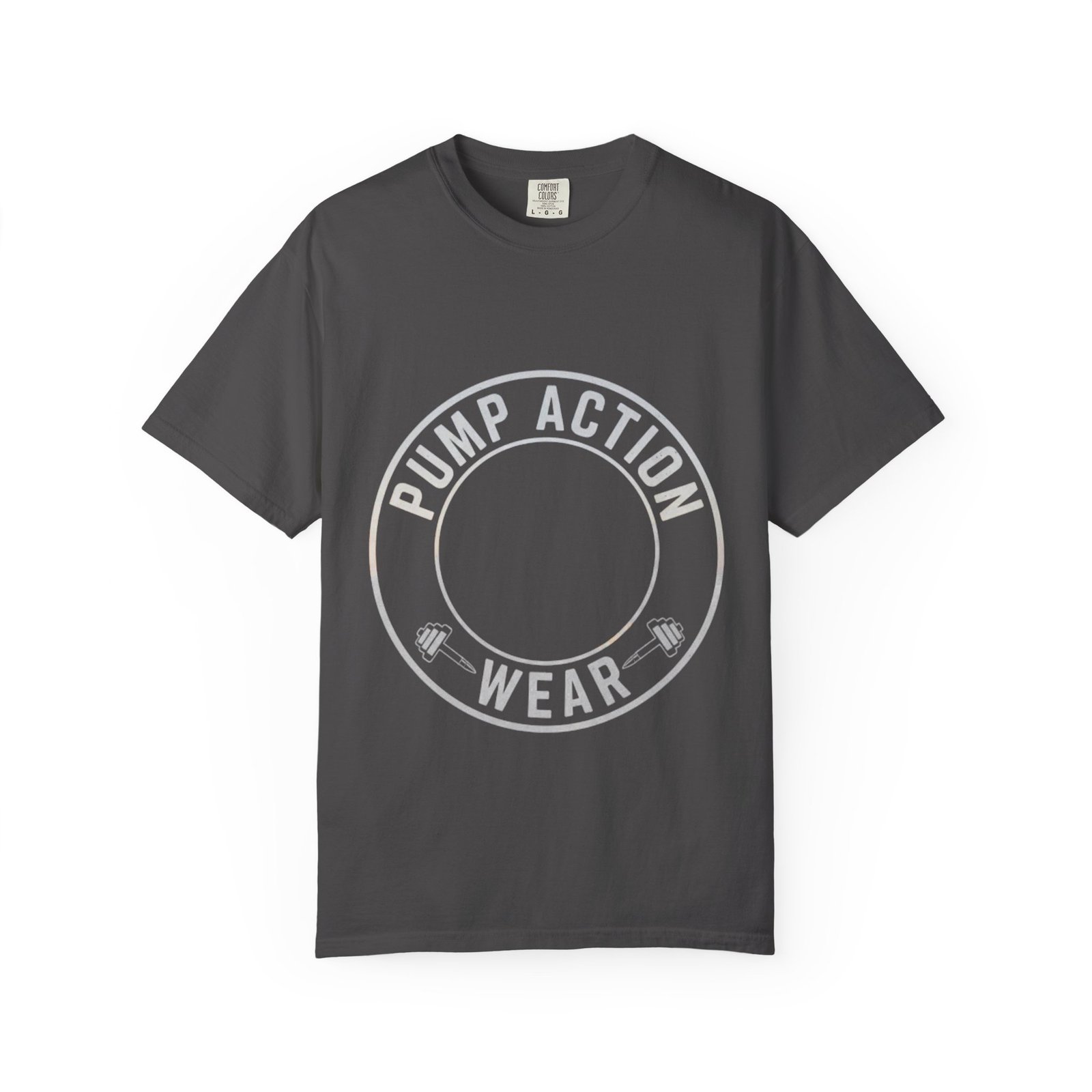 Pump Action Wear T‑Shirt — Vintage Crest Graphic Tee - Image 41