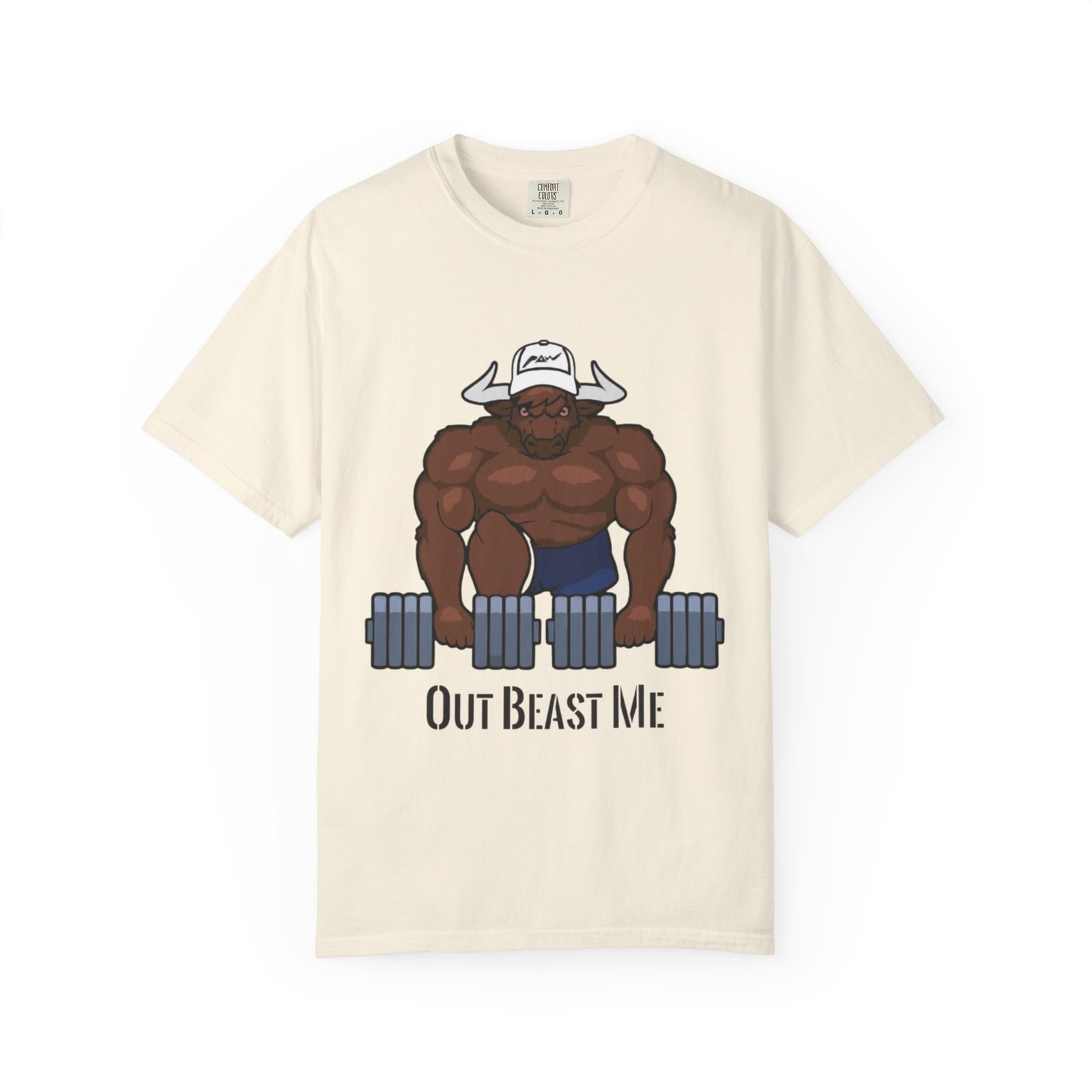 Out Beast Me T-Shirt — Motivational Gym Workout Tee - Image 9