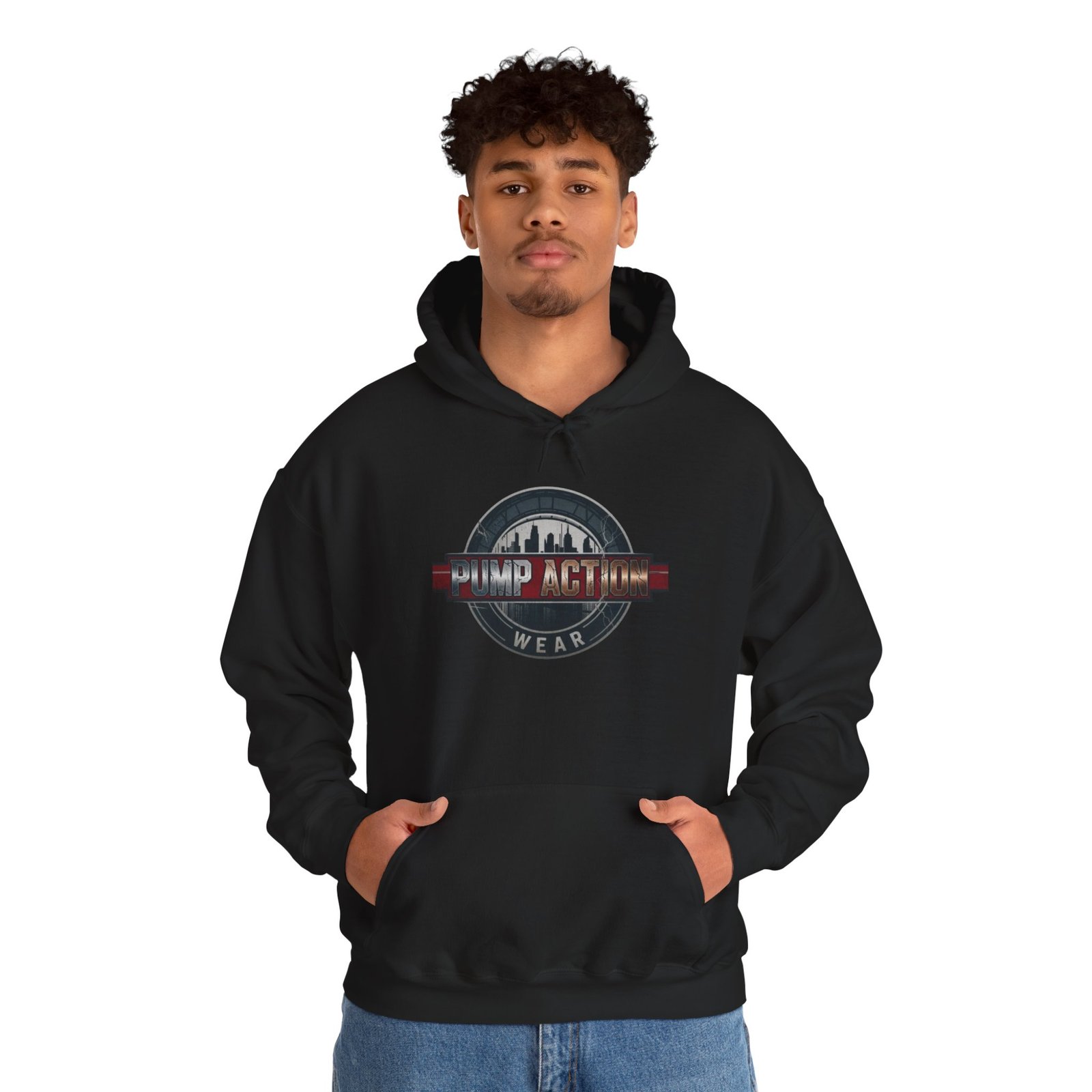 Pump Action Wear Hoodie 27 — Pullover - Image 3