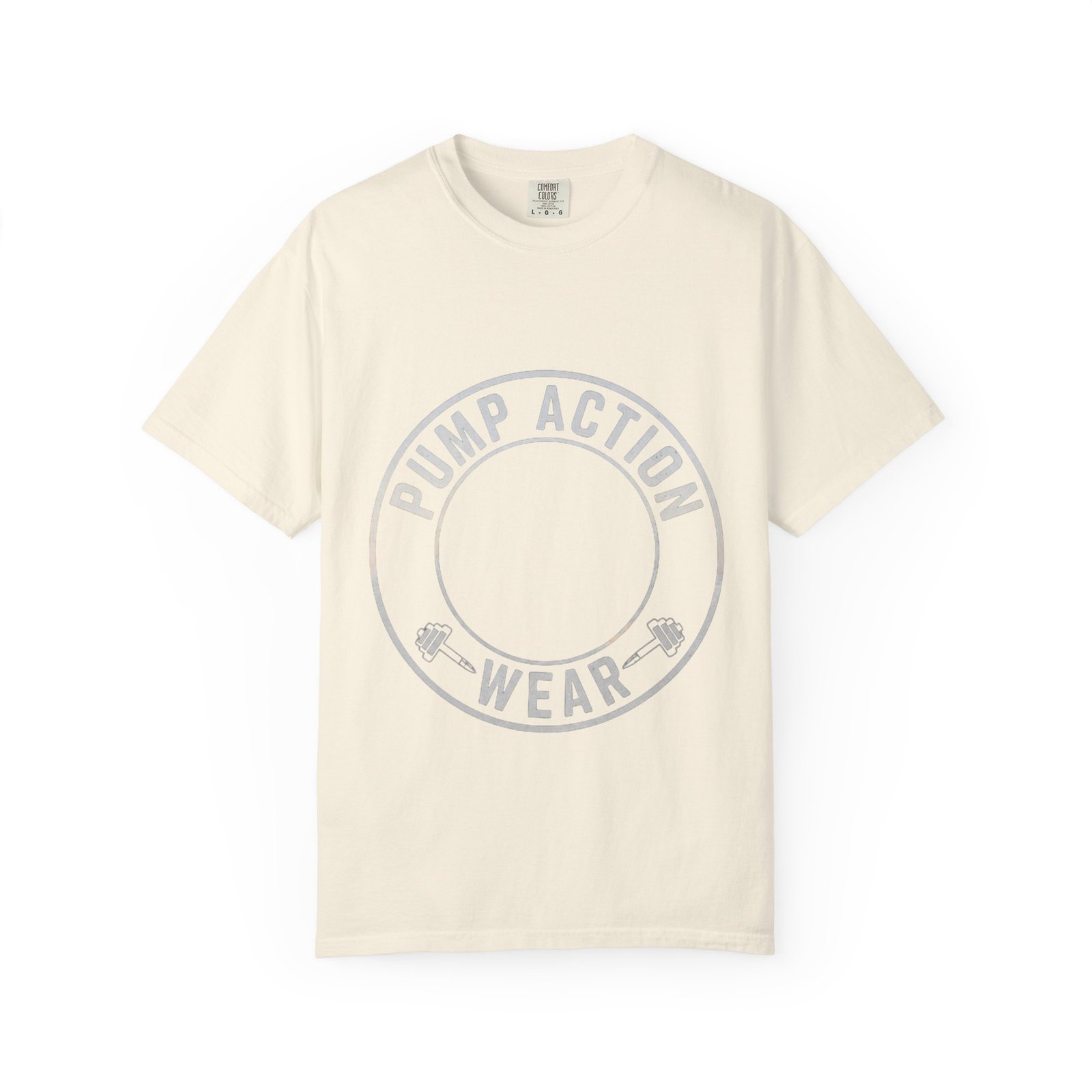 Pump Action Wear T‑Shirt — Vintage Crest Graphic Tee - Image 9
