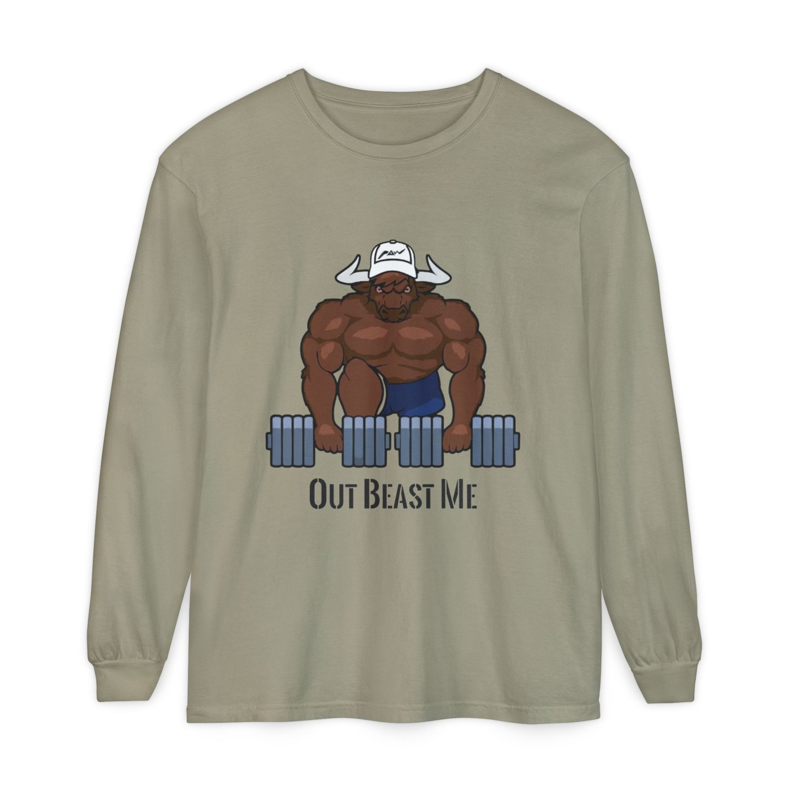 Out Beast Me Long Sleeve Shirt — Motivational Gym Tee - Image 33