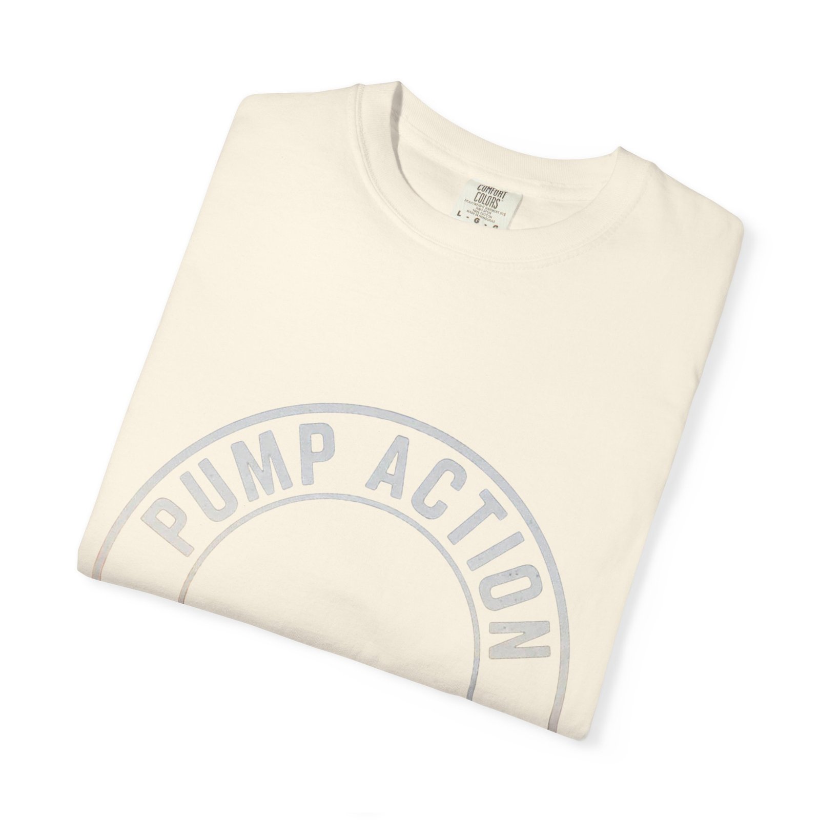 Pump Action Wear T‑Shirt — Vintage Crest Graphic Tee - Image 11