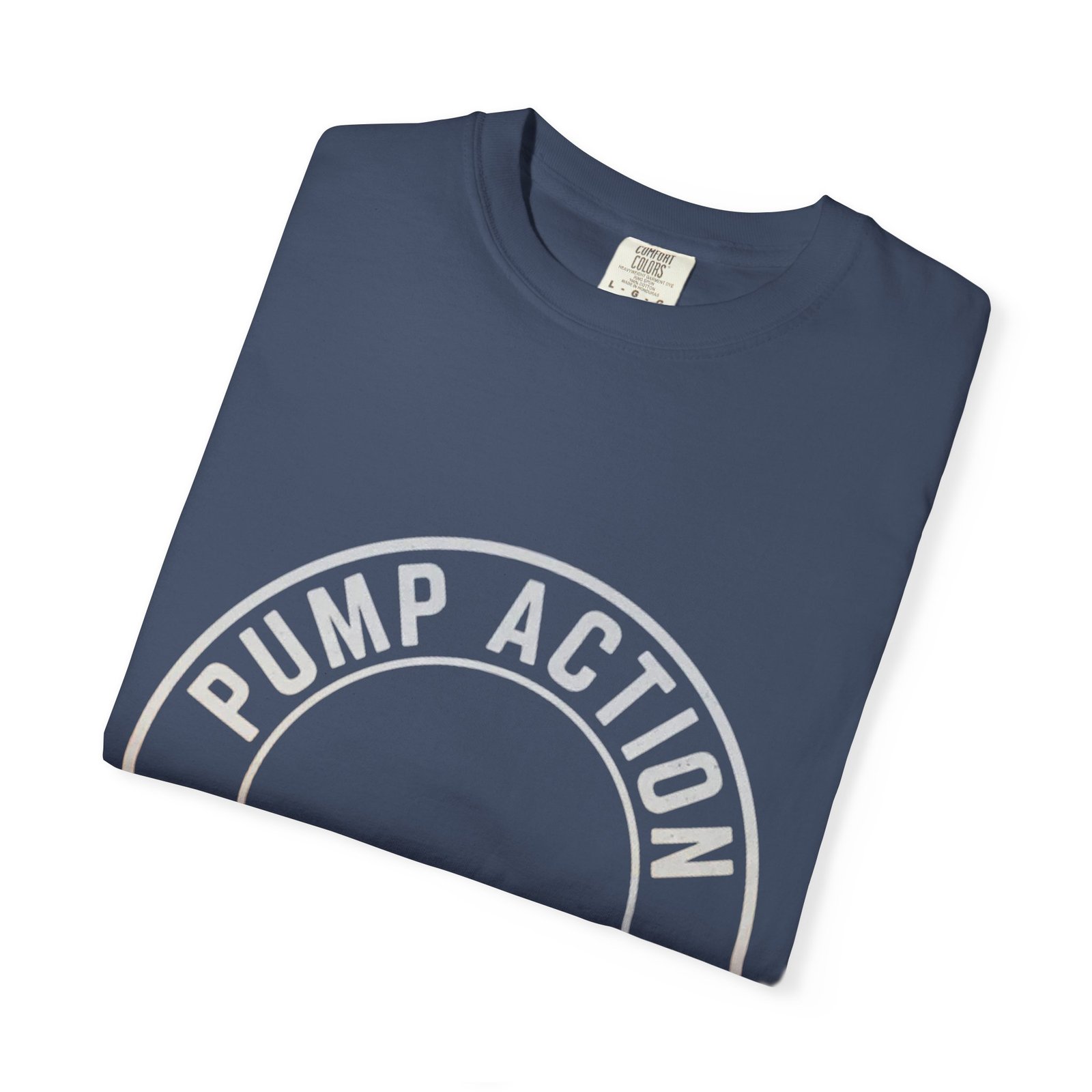 Pump Action Wear T‑Shirt — Vintage Crest Graphic Tee - Image 39