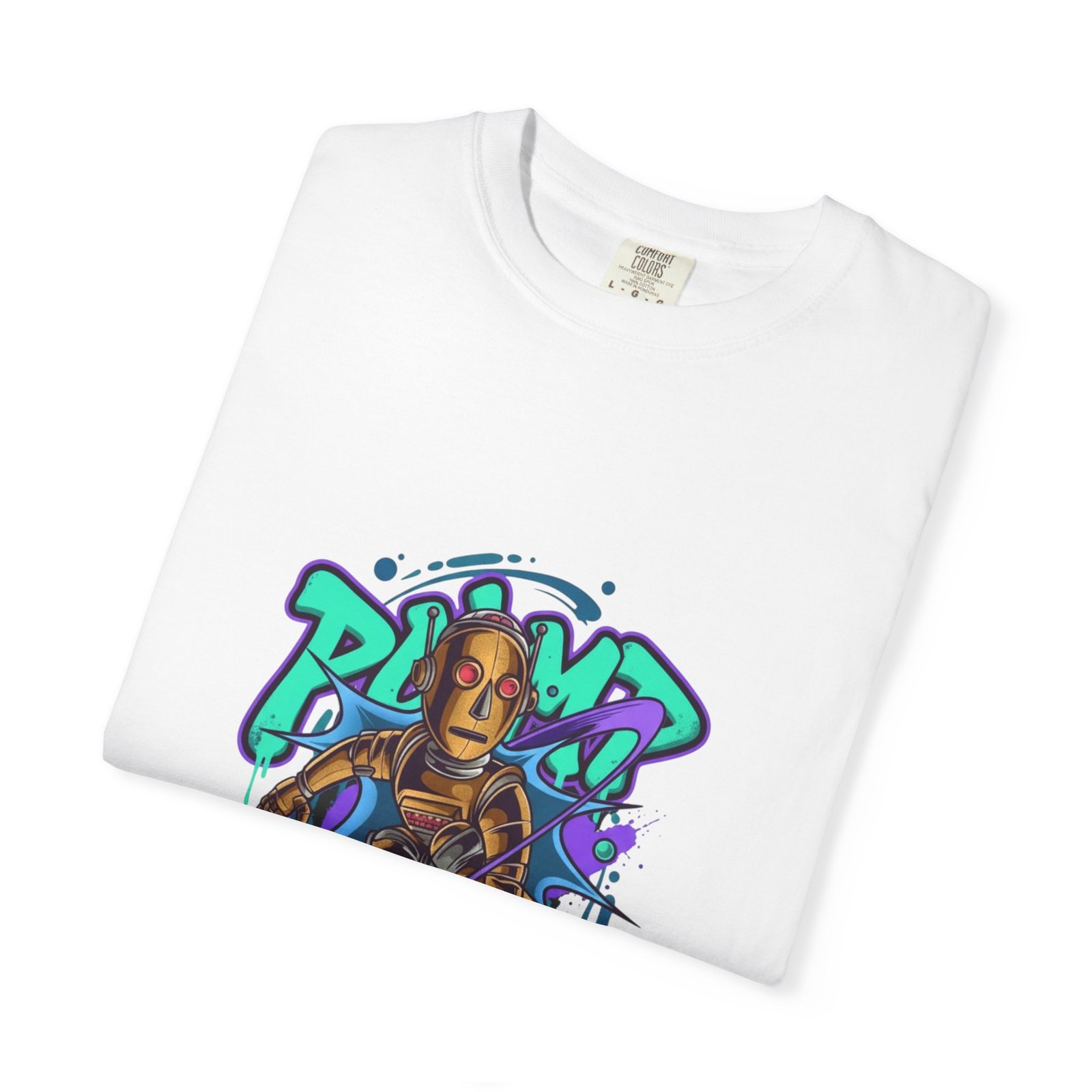 Streetwear T-Shirt — "Playa Action Wear" Graphic Tee (Urban Graffiti Style) - Image 3