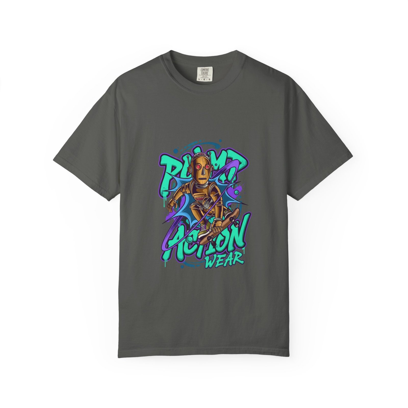 Streetwear T-Shirt — "Playa Action Wear" Graphic Tee (Urban Graffiti Style) - Image 17