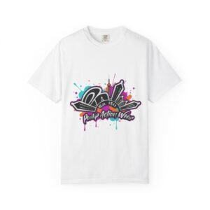 Graffiti Cityscape T-Shirt — Punk Action Wear Graphic Tee