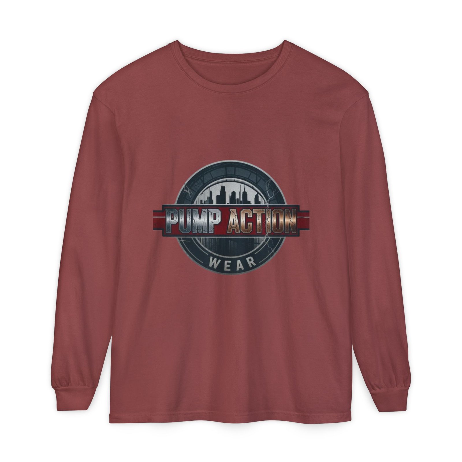 Pump Action Logo Long Sleeve Tee - Image 13