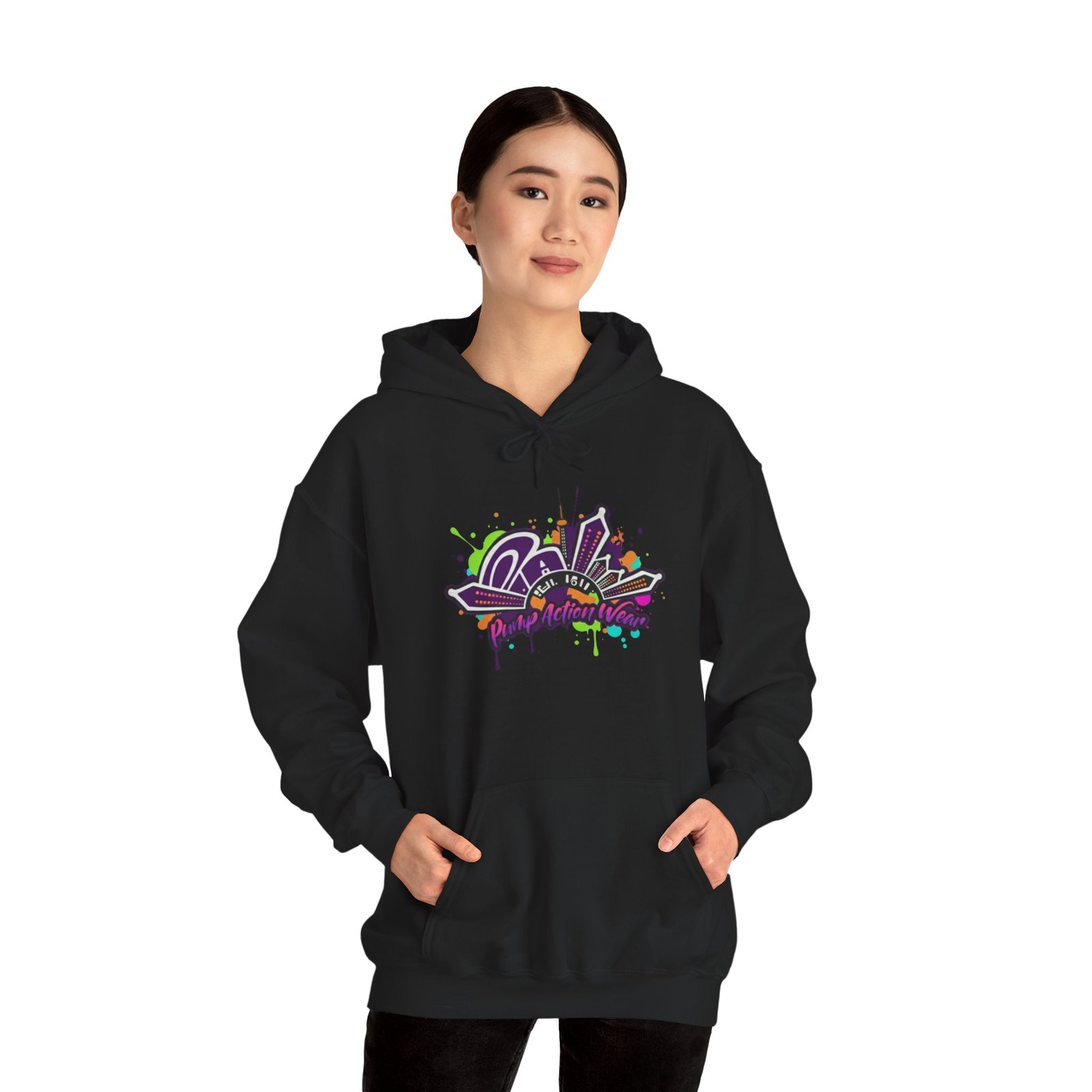 Pump Action Wear Hoodie 15 — Pullover - Image 2