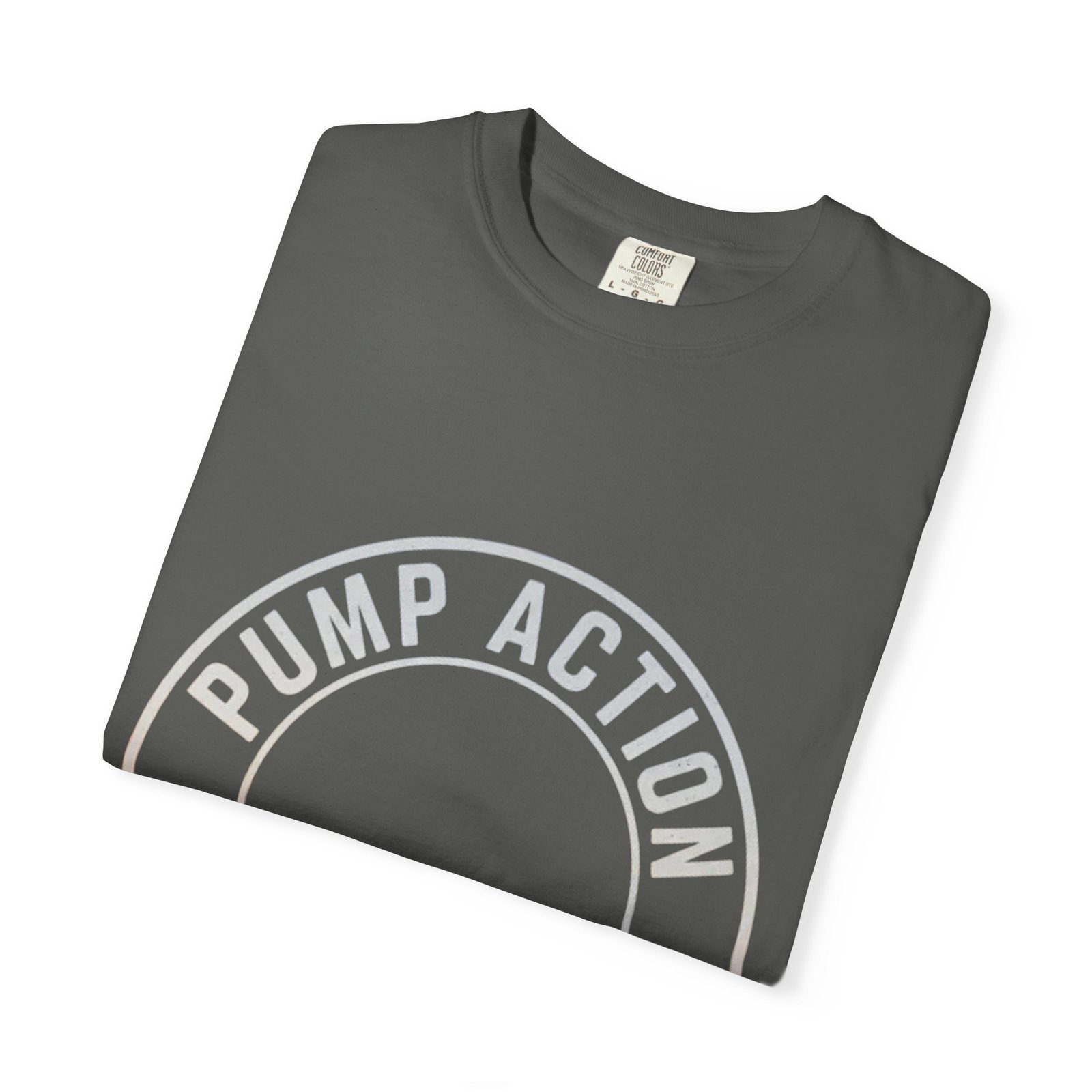 Pump Action Wear T‑Shirt — Vintage Crest Graphic Tee - Image 19