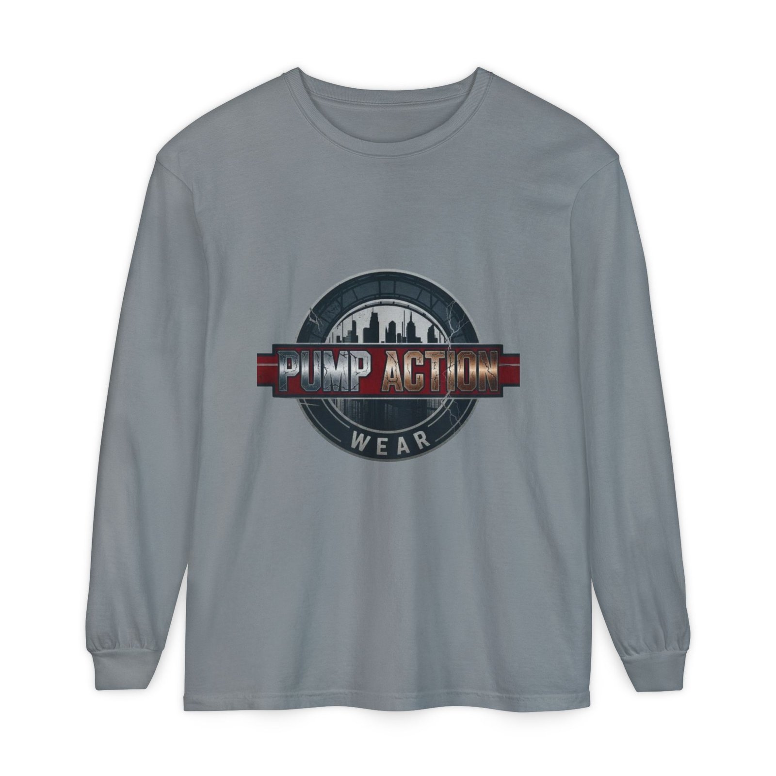 Pump Action Logo Long Sleeve Tee - Image 45