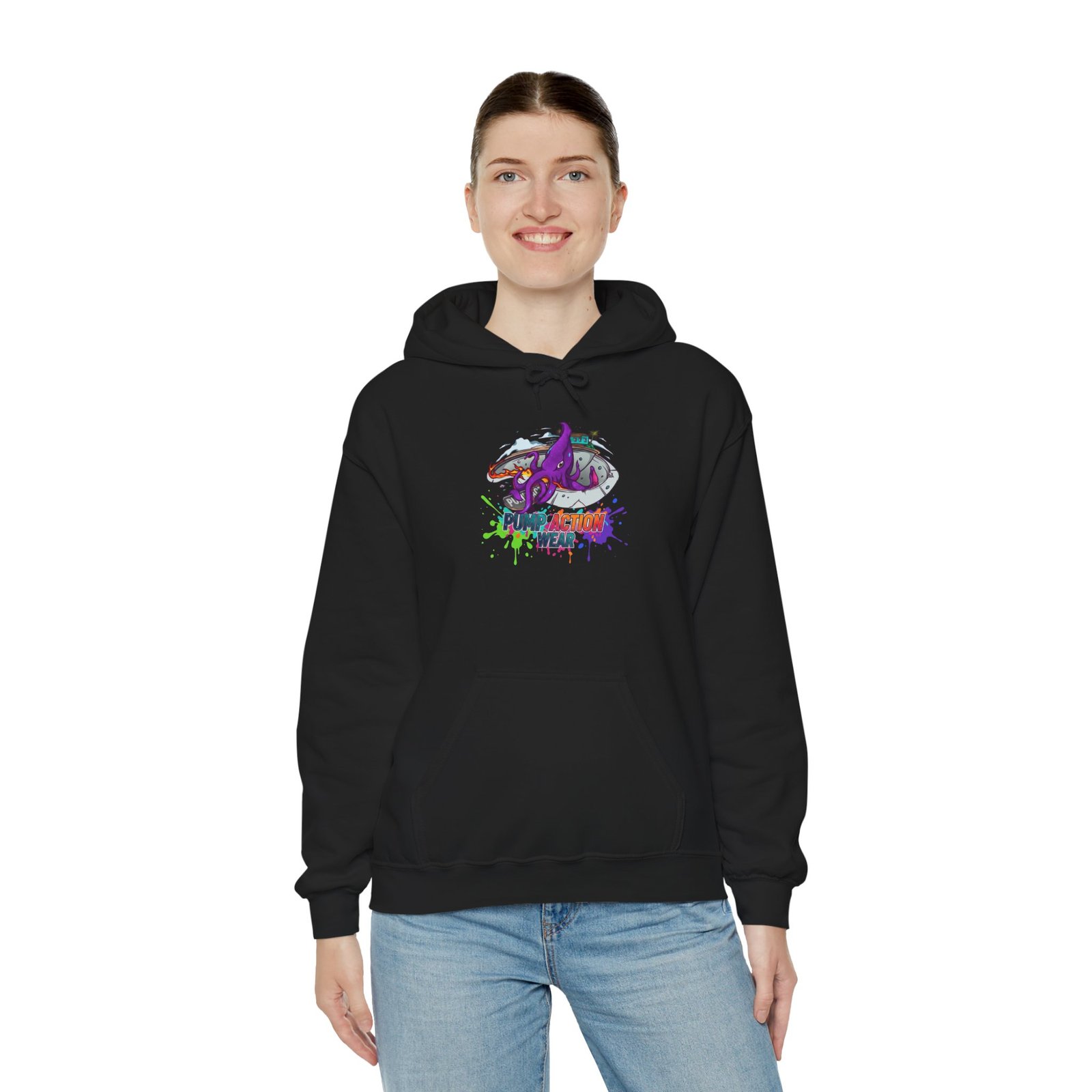 Pump Action Wear Hoodie 11 — Pullover - Image 4