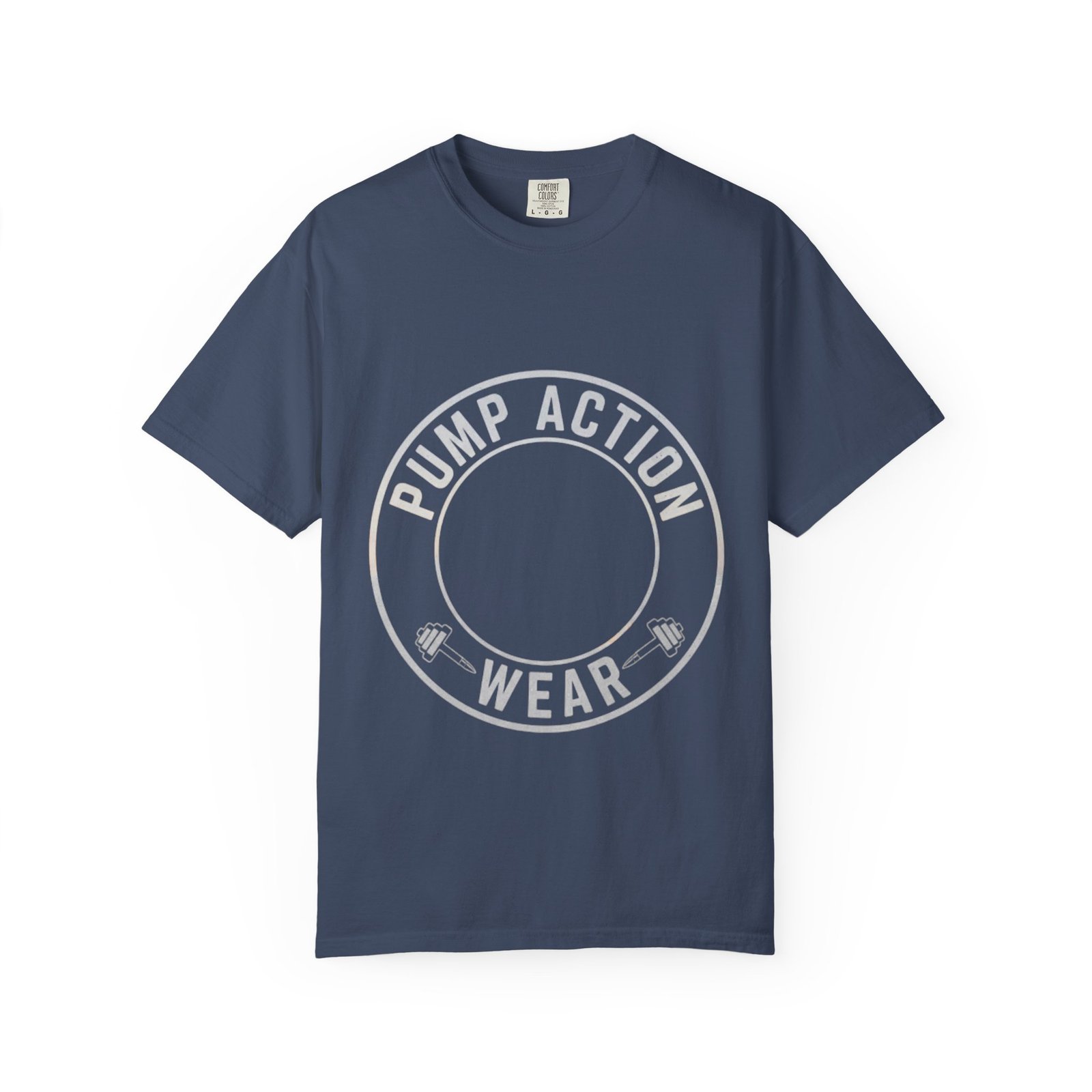Pump Action Wear T‑Shirt — Vintage Crest Graphic Tee - Image 37