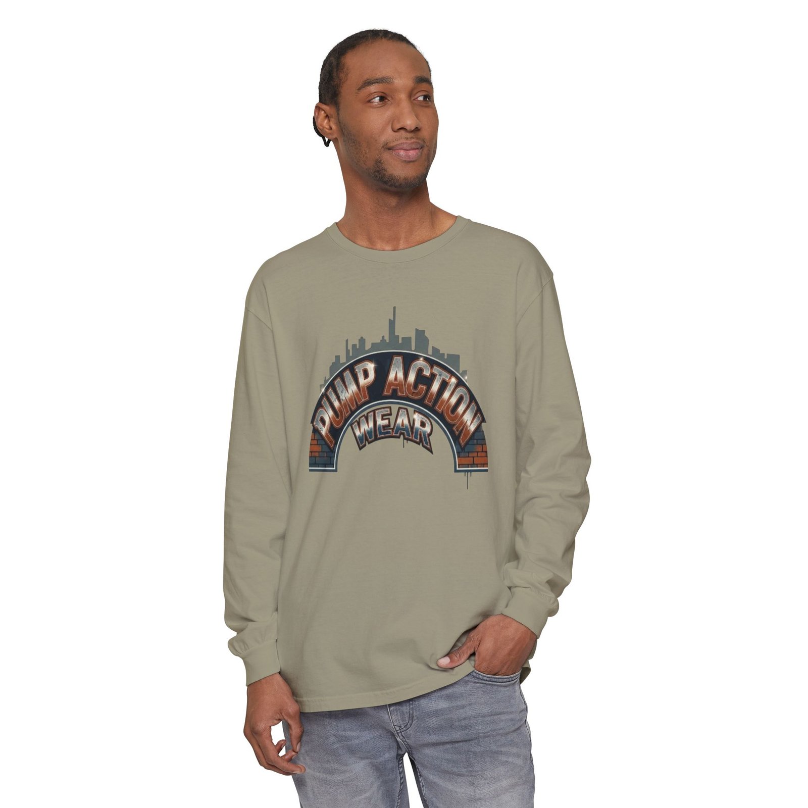Pump Action Wear Skyline Long Sleeve Tee - Image 31