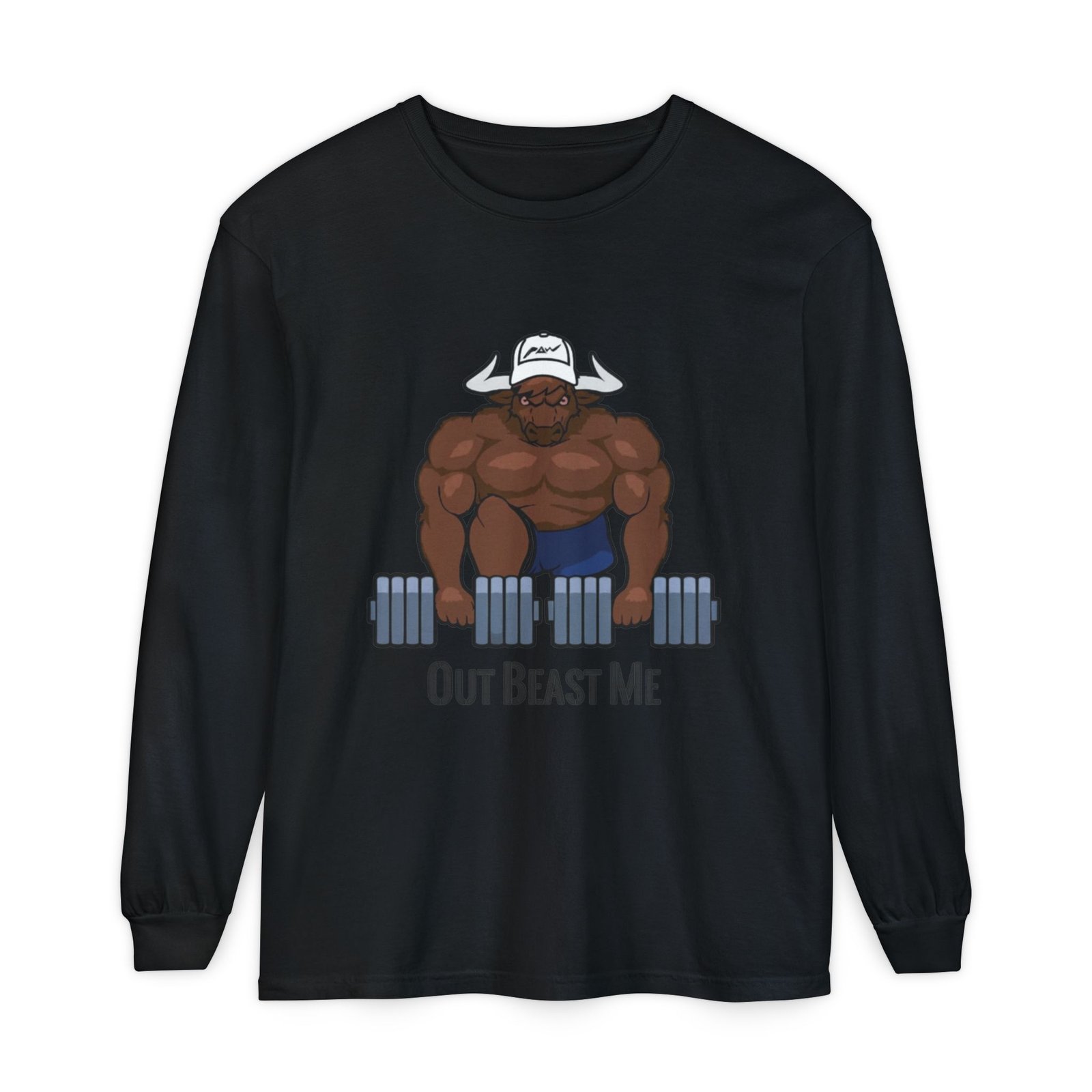 Out Beast Me Long Sleeve Shirt — Motivational Gym Tee - Image 61