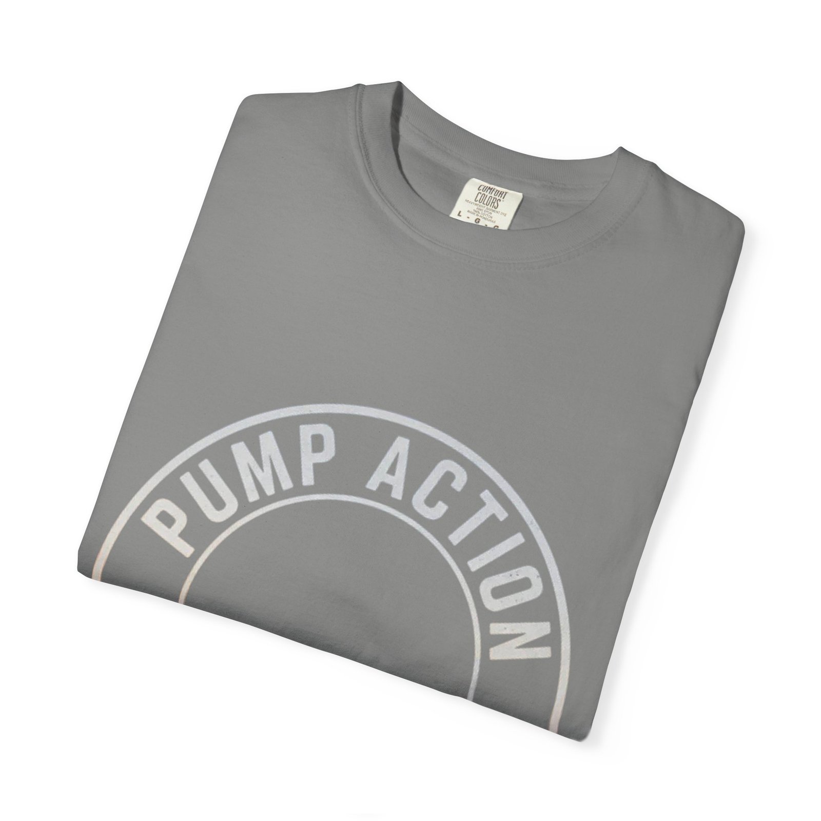Pump Action Wear T‑Shirt — Vintage Crest Graphic Tee - Image 35