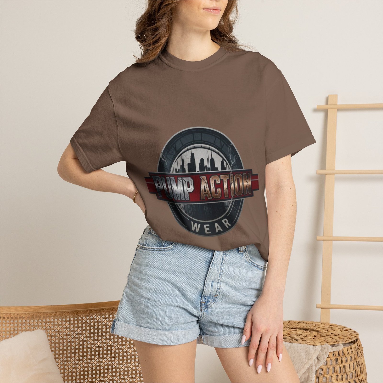 Pump Action Wear Logo T‑Shirt — Urban Fitness Gym Tee - Image 16