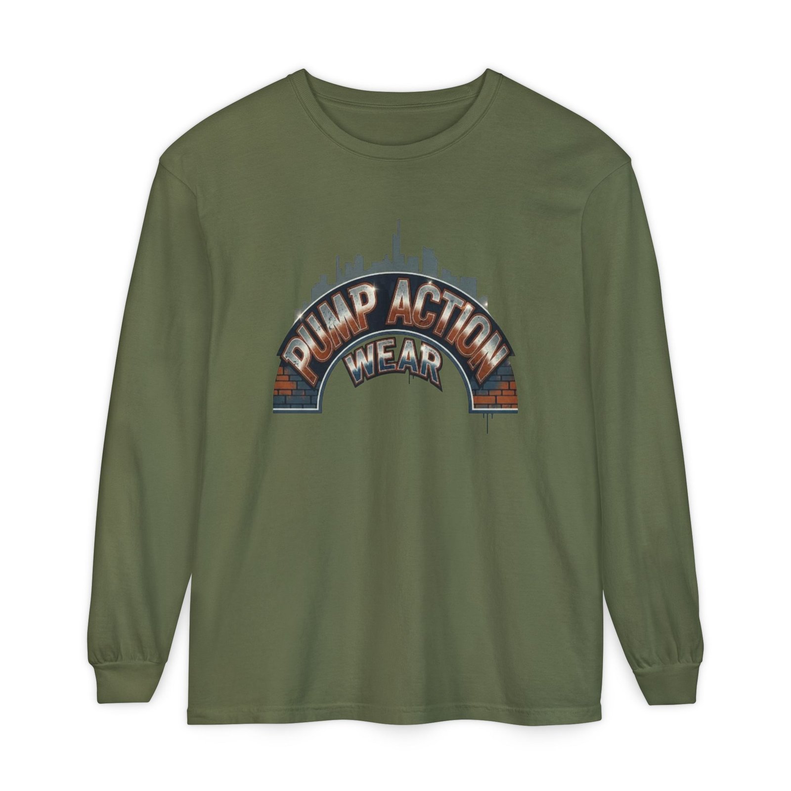 Pump Action Wear Skyline Long Sleeve Tee - Image 41