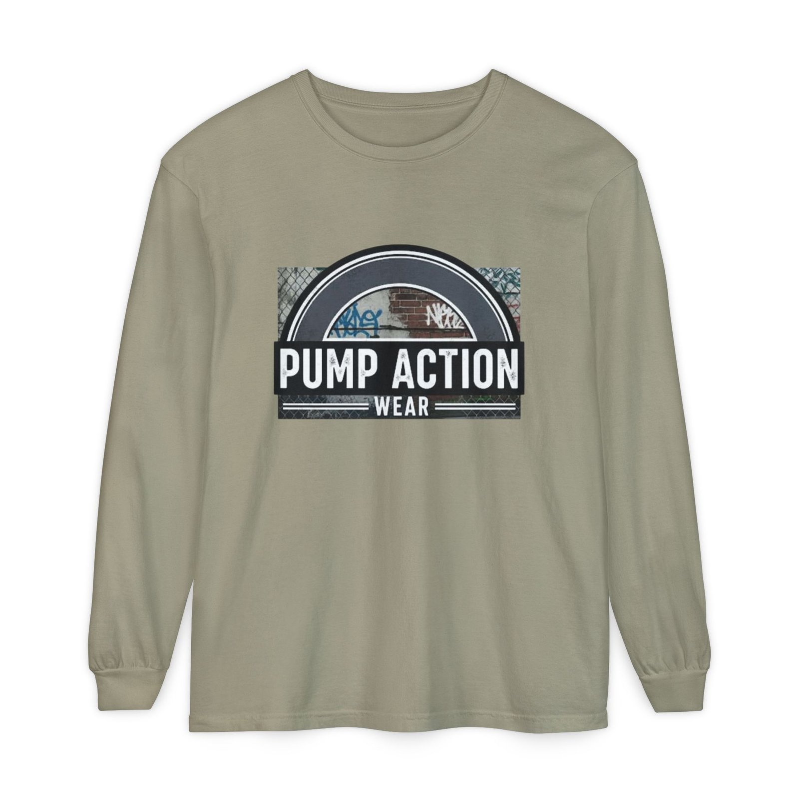 Pump Action Wear Long Sleeve Tee — Vintage Fuel Pump Logo Shirt - Image 33