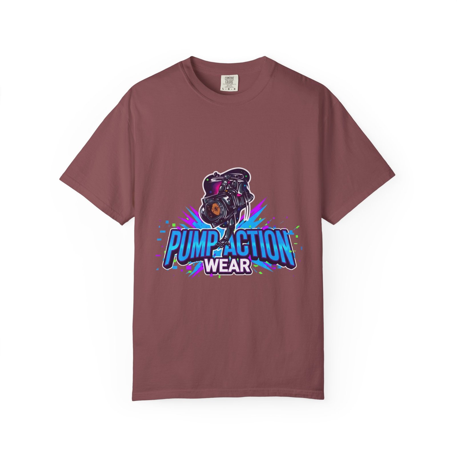 Pump Action Wear T-Shirt — Retro Gamer Streetwear Graphic Tee - Image 5