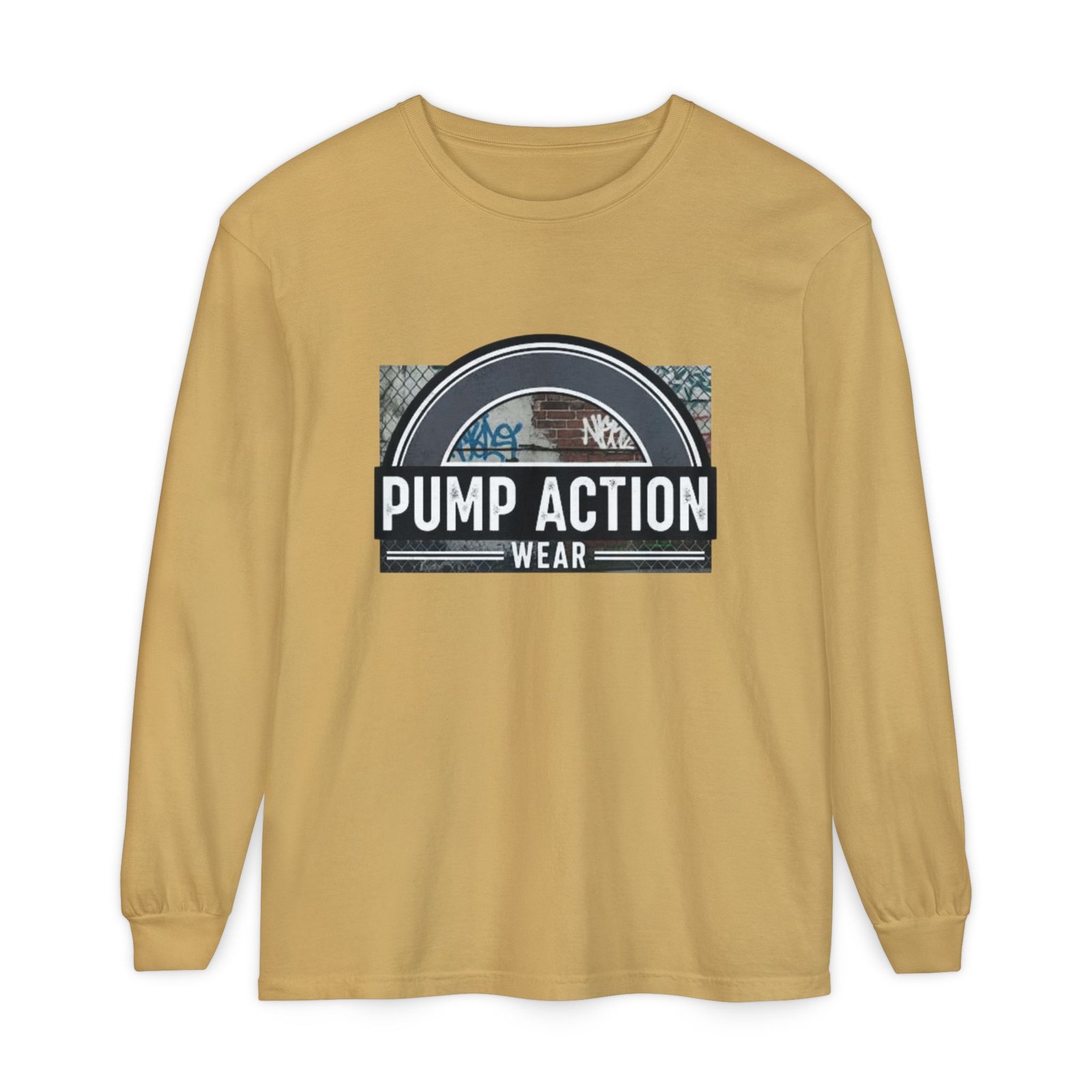 Pump Action Wear Long Sleeve Tee — Vintage Fuel Pump Logo Shirt - Image 21