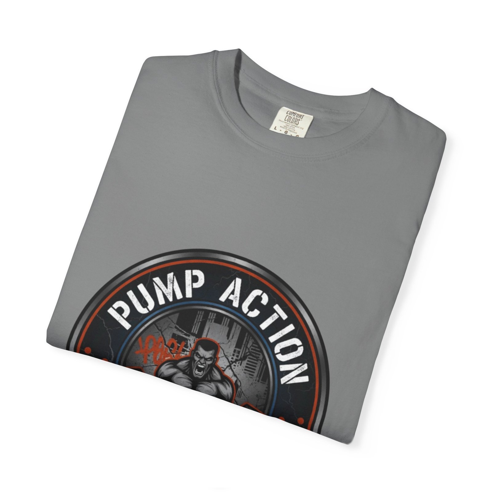 Gym T-Shirt — "Pump Action Wear" Muscle Weightlifting Tee - Image 23