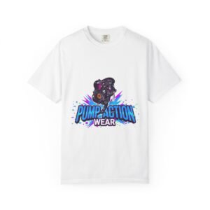 Pump Action Wear T-Shirt — Retro Gamer Streetwear Graphic Tee