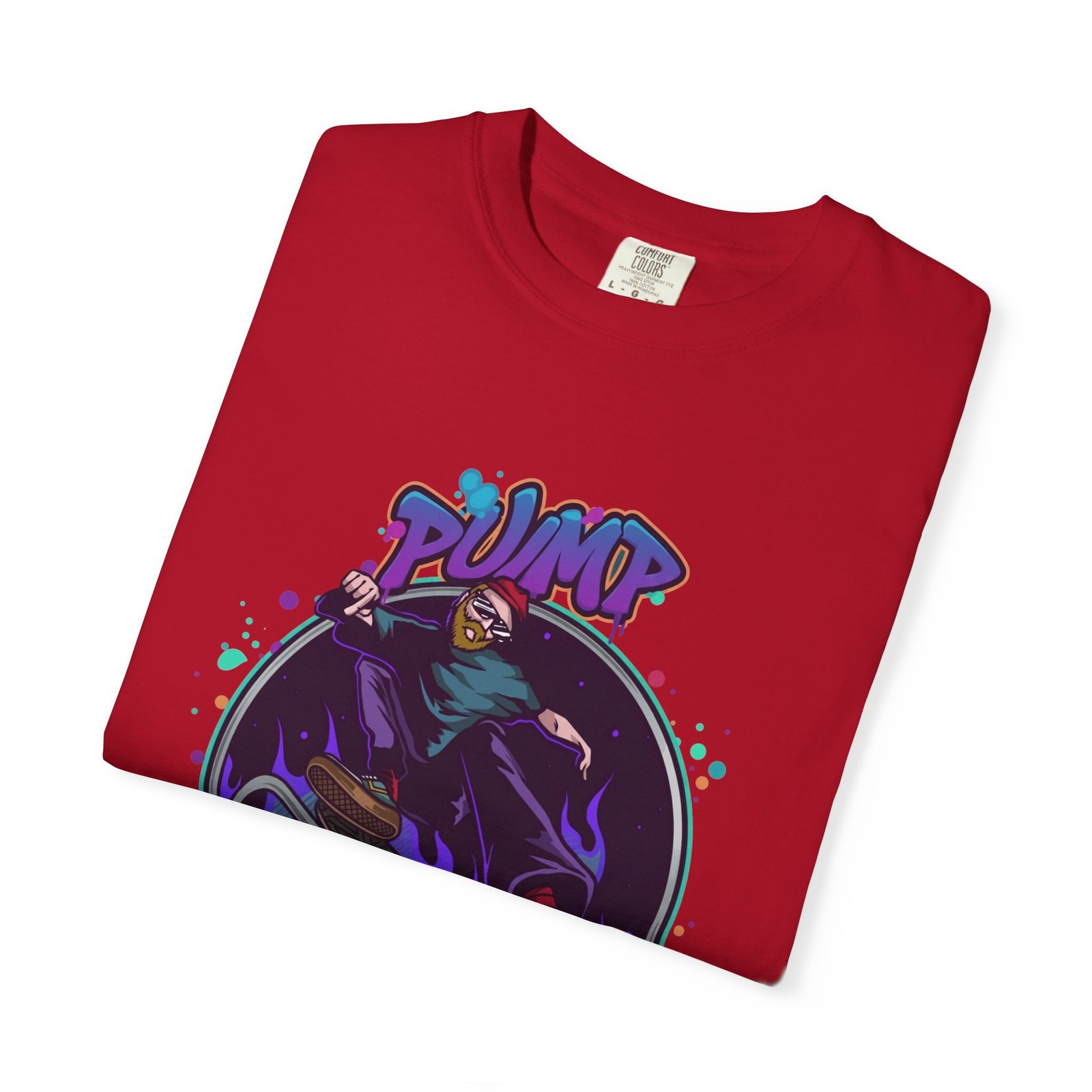 Skate Grim Reaper "Pump Funpaction" Graphic T-Shirt - Image 55