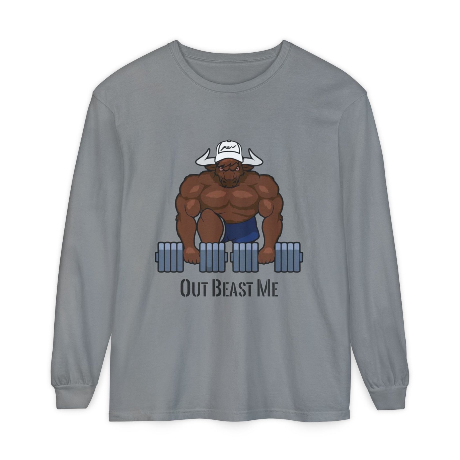 Out Beast Me Long Sleeve Shirt — Motivational Gym Tee - Image 41