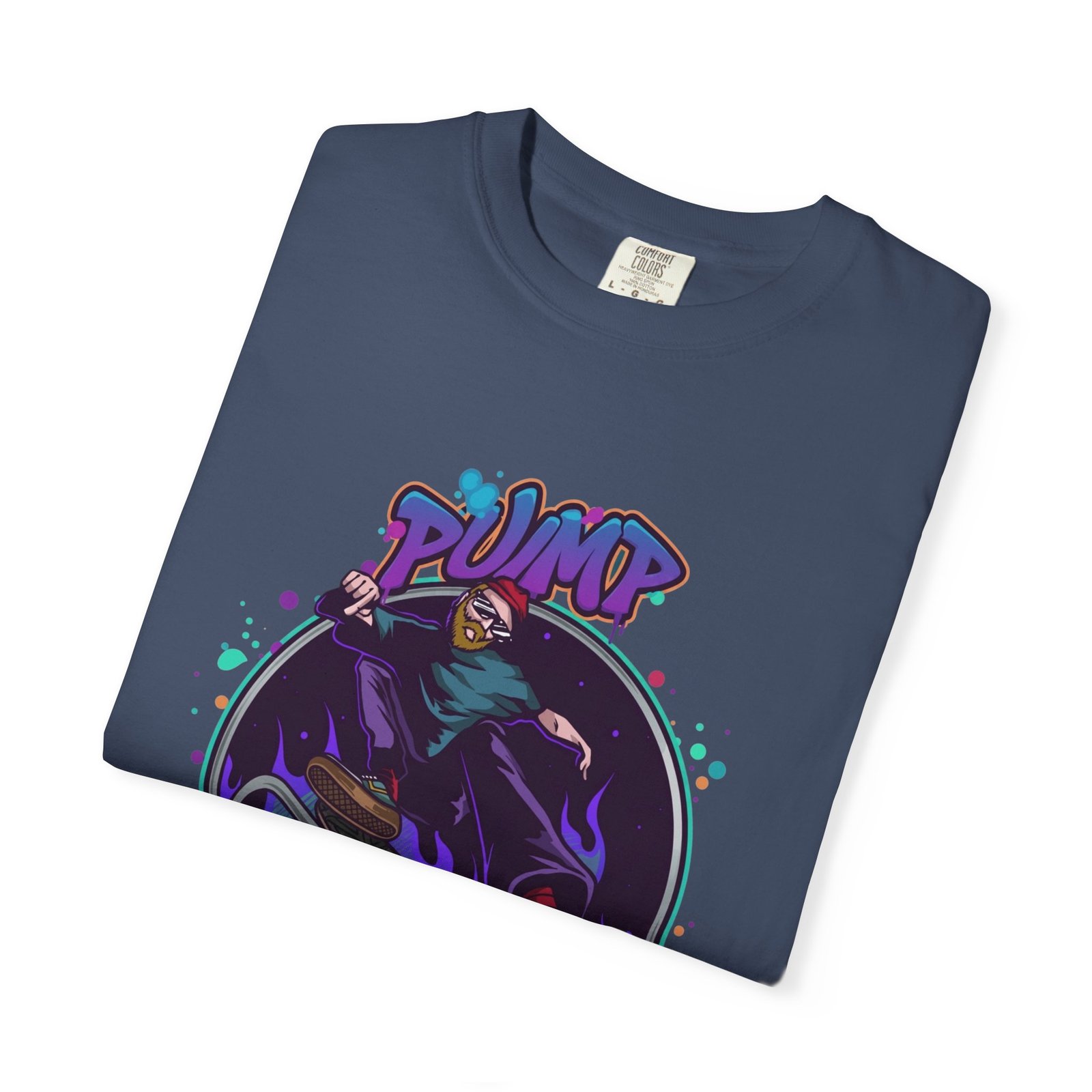 Skate Grim Reaper "Pump Funpaction" Graphic T-Shirt - Image 39