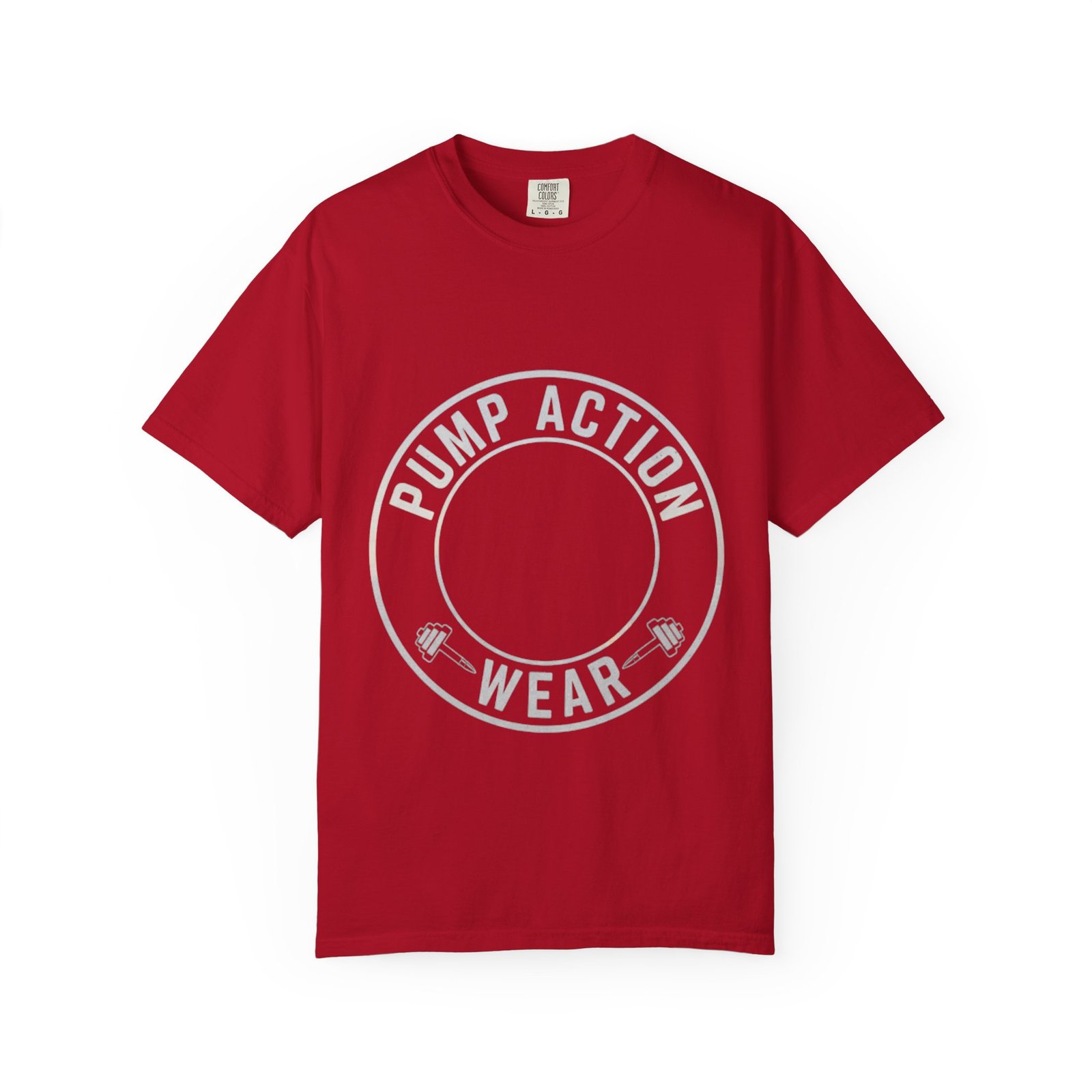 Pump Action Wear T‑Shirt — Vintage Crest Graphic Tee - Image 53