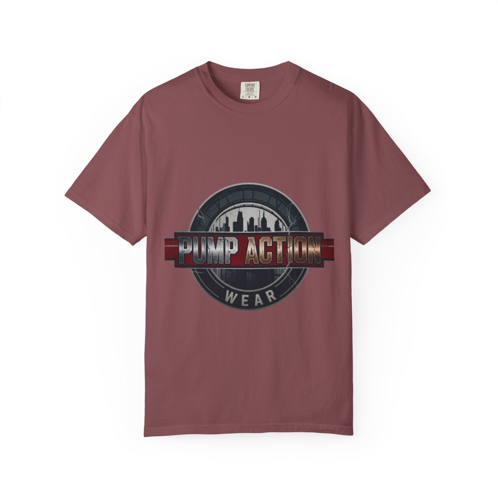Pump Action Wear Logo T‑Shirt — Urban Fitness Gym Tee - Image 5